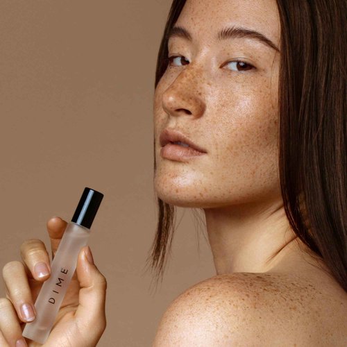 DIME Beauty Perfume Dans Les Bois, 0.34 oz / 10 ml - Travel Fragrance Spray, Feminine and Bold Scent, Hypoallergenic, Clean Perfume, Eau de Toilette For Women