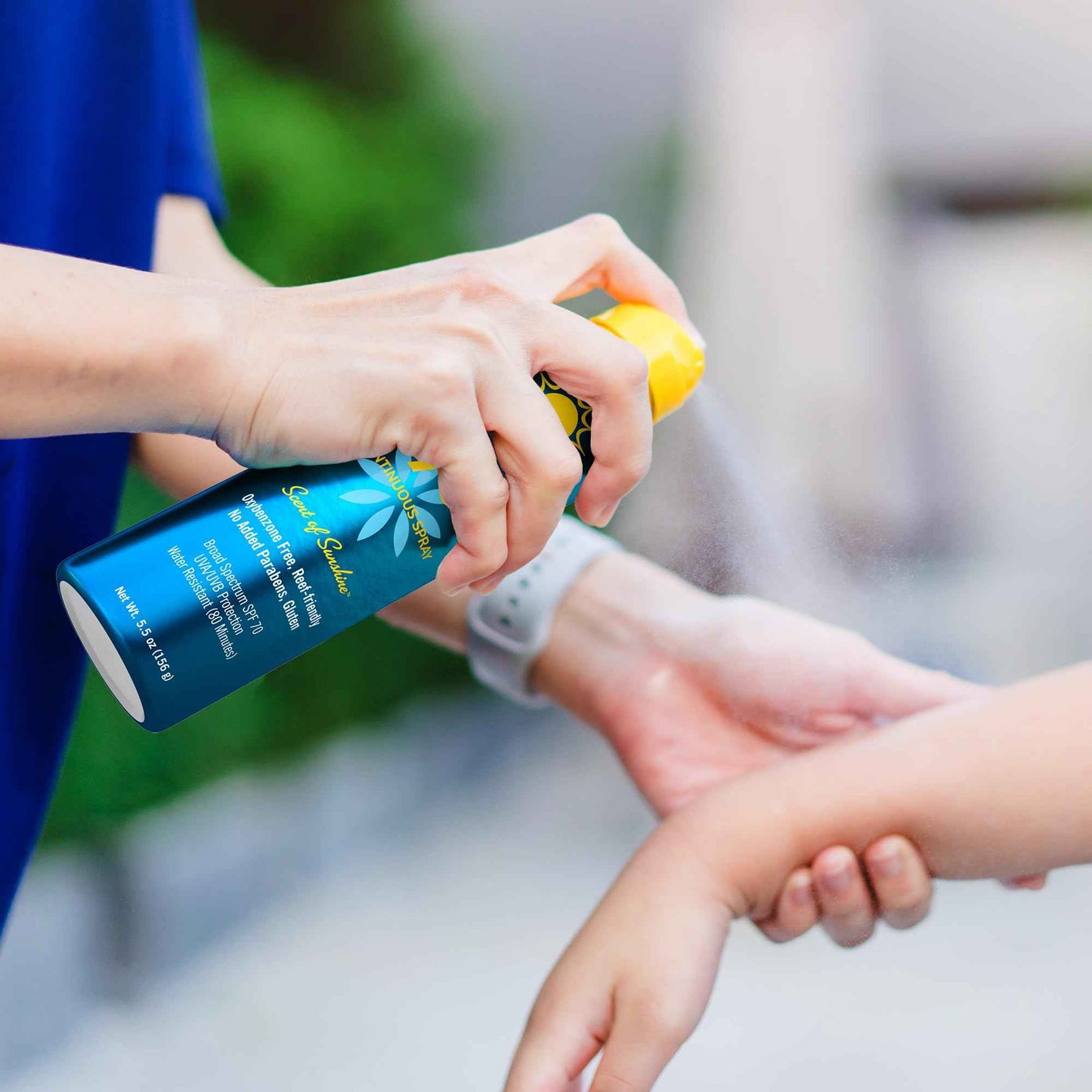 Ocean Potion Sunscreen Body Spray SPF#70 5.5oz C-Spray (Pack of 2)