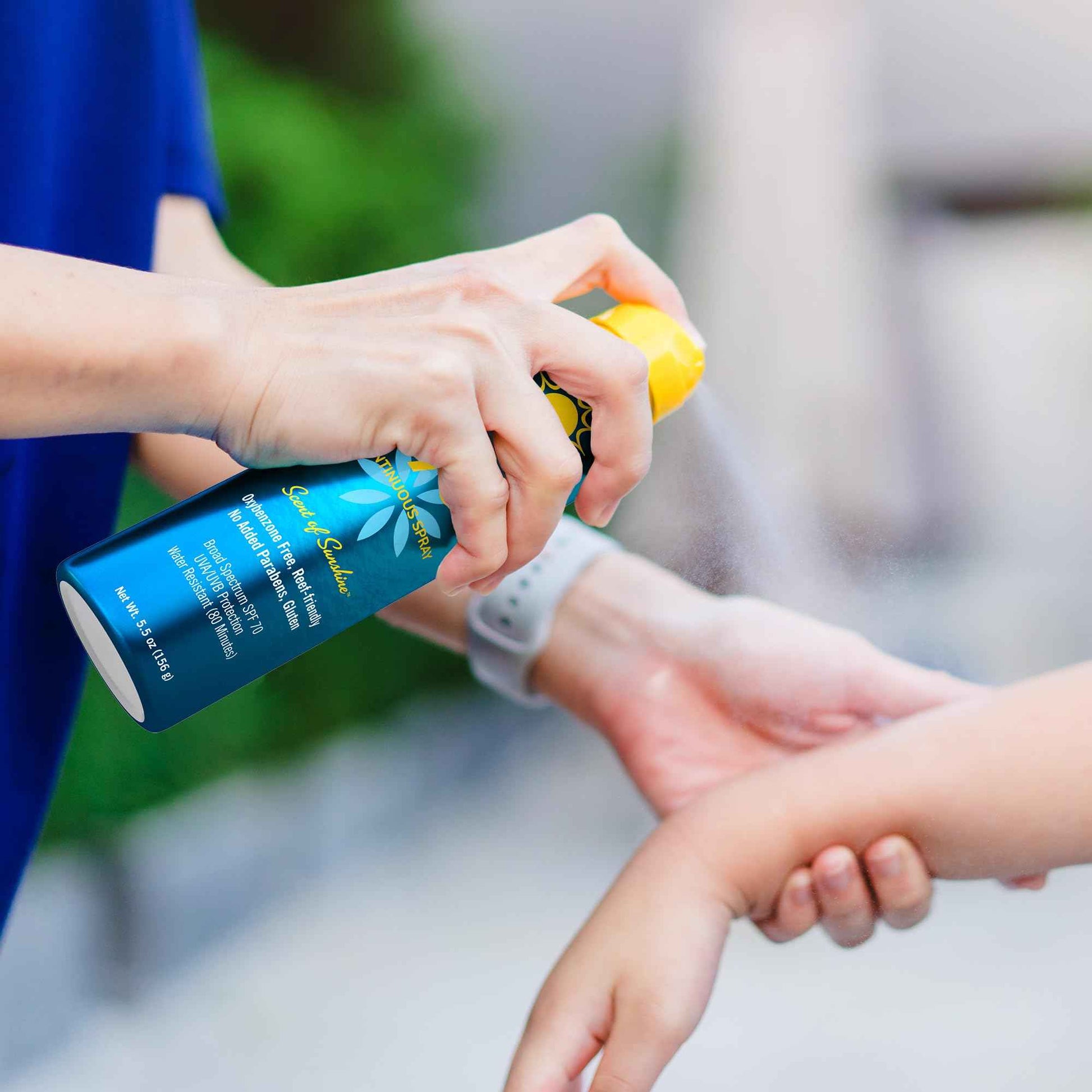 Ocean Potion Sunscreen Body Spray SPF#70 5.5oz C-Spray (Pack of 2)