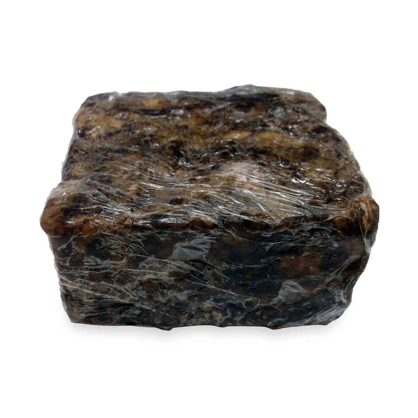 SAAQIN - Raw African Black Soap for All Skin Types, Black Soap Ideal for Acne, Wrinkles, Make-Up Removal, Hair & Body, Natural Glycerin Black African Soap, African Black Soap Bar from Ghana, 5 Lbs