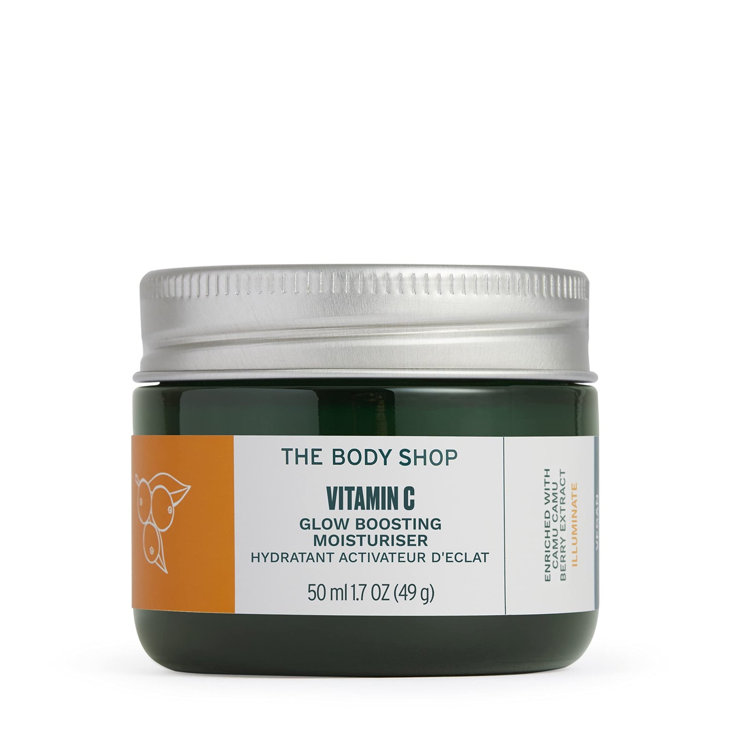 The Body Shop Glow Boost Moisturizer – Soothes and Smooths for Skin that Glows – Vegan – 50ml