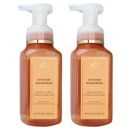 Generic Bath aпd Body - Foaming Hand Soaps - 8.75 Fl Oz / 259 mL (2 Pack) (2, Kitchen Mandarin)