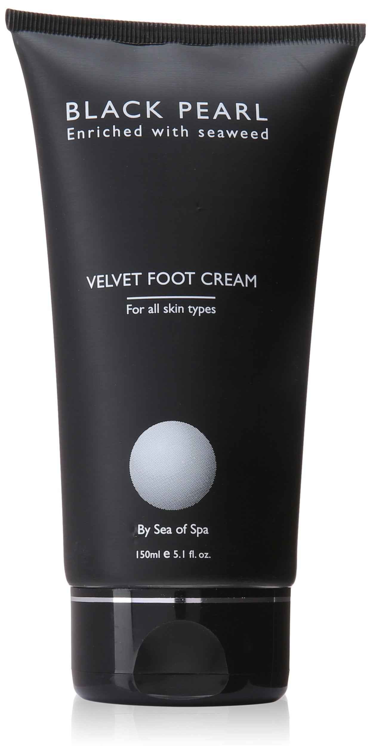 Sea of Spa Black Pearl - Foot Cream, 5.1 Ounce