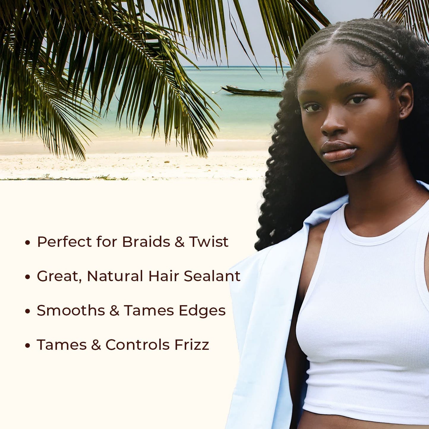 Sunny Isle Coconut Jamaican Black Castor Oil Pure Butter 4oz