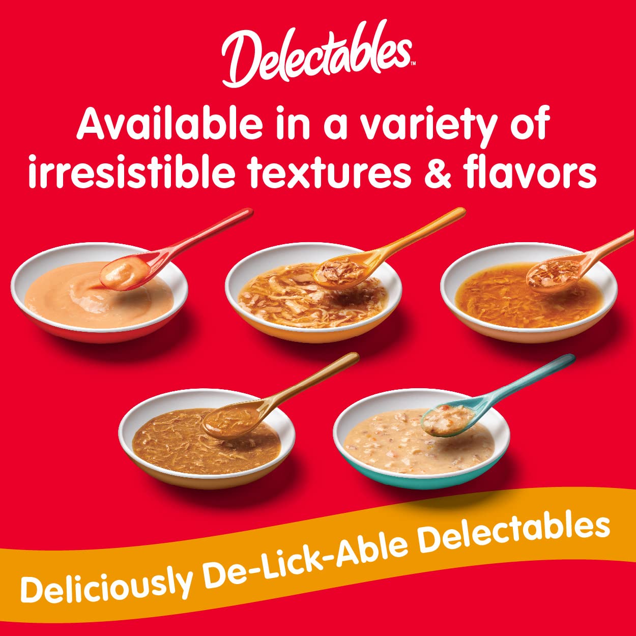 Hartz Delectables Bisque Lickable Cat Treats, Tuna & Chicken, 30 Count