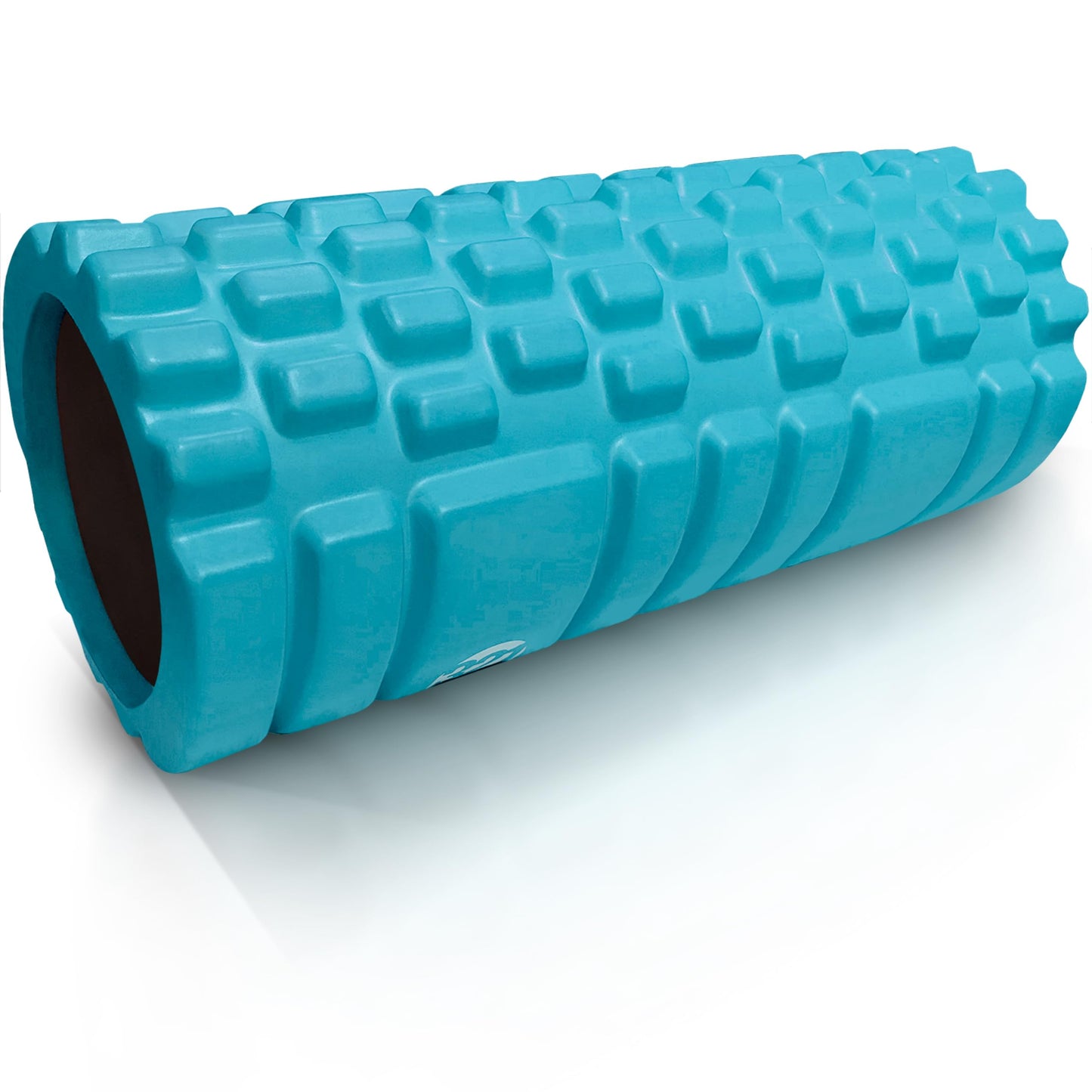 321 STRONG Foam Roller - Medium Density Deep Tissue Massager for Muscle Massage and Myofascial Trigger Point Release, with 4K eBook - Aqua