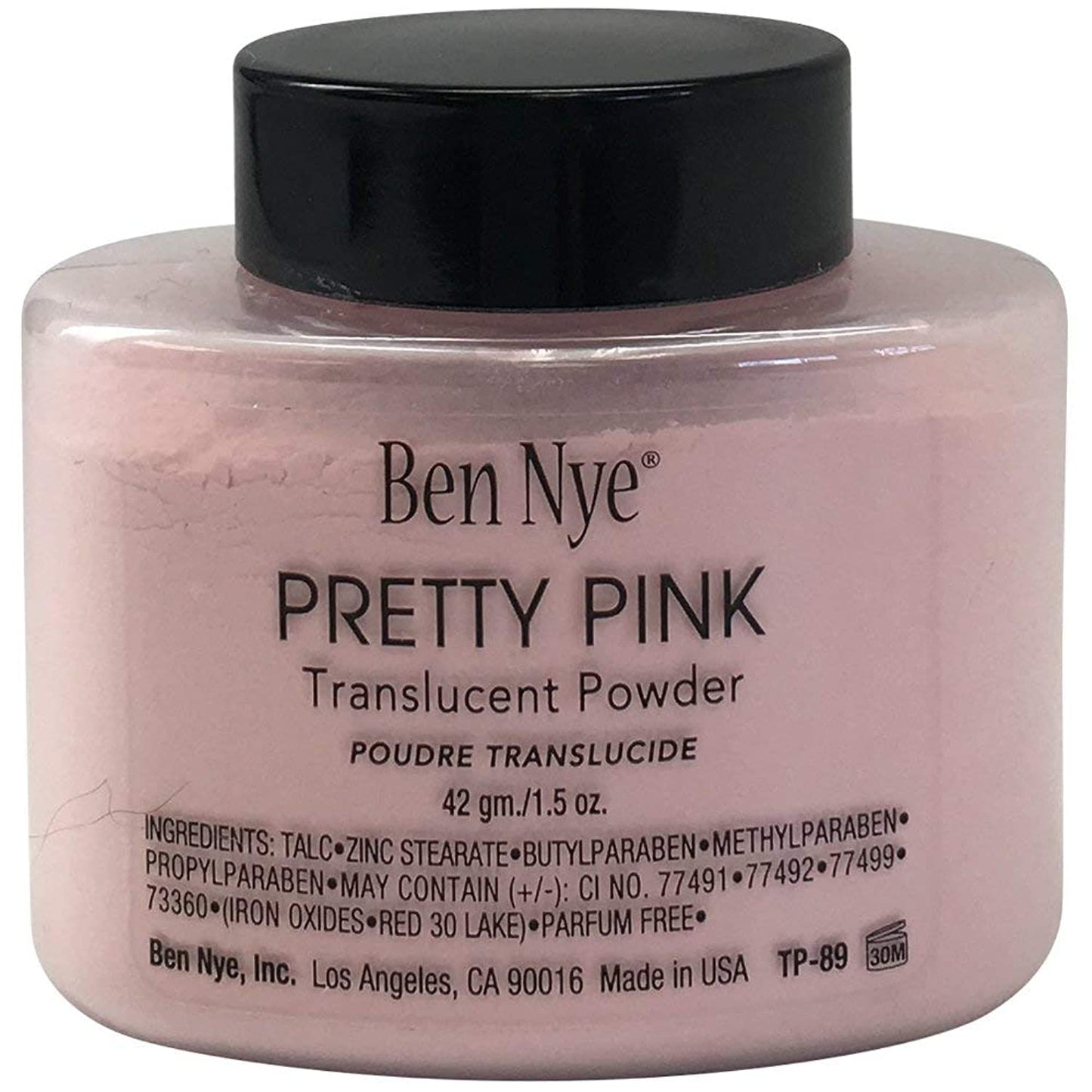 Ben Nye Face Powder, Pretty Pink 1.5oz