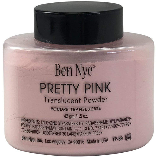 Ben Nye Face Powder, Pretty Pink 1.5oz