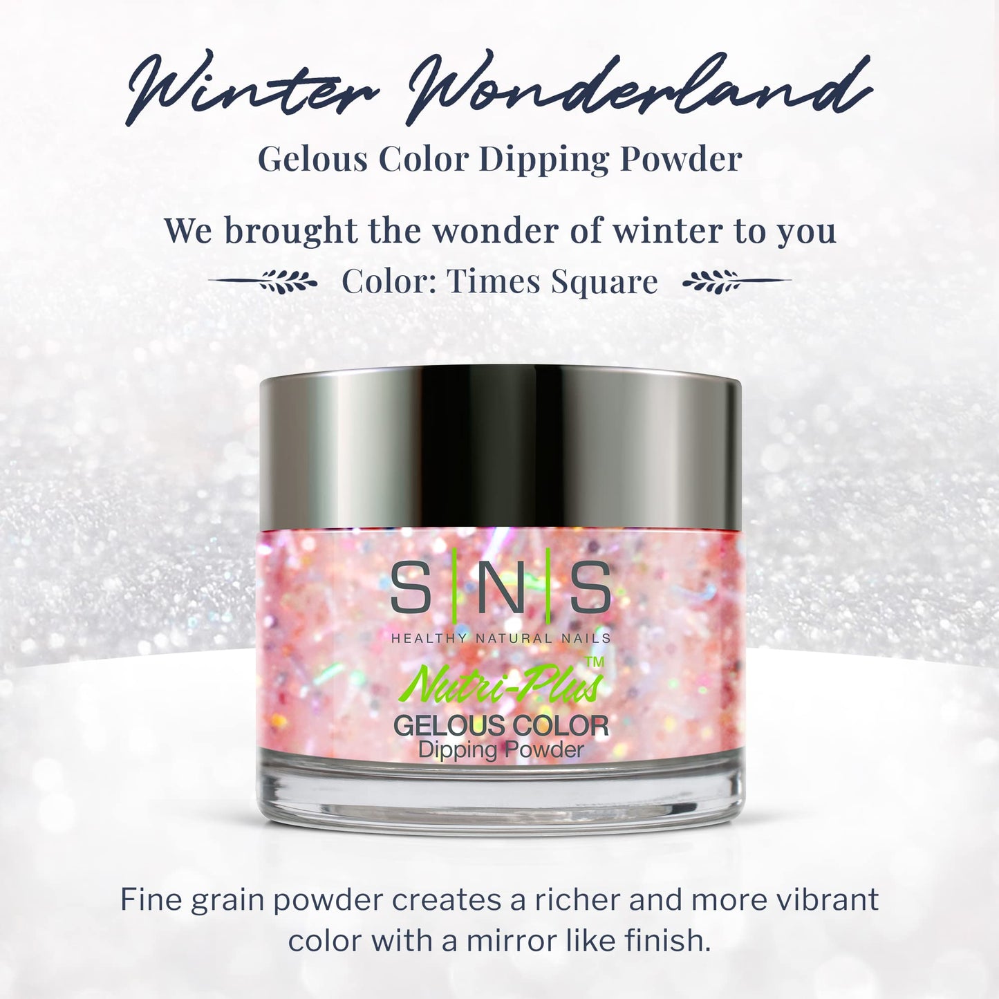 SNS Nails Dipping Powder Gelous Color - Winter Wonderland Collection - WW08-1oz