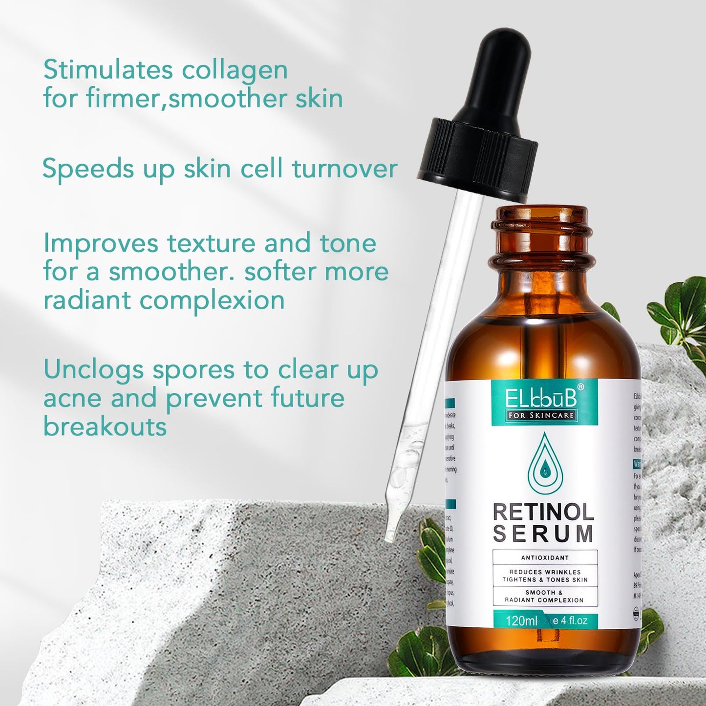 Retinol Serum - Retinol Liposome Delivery System with Hyaluronic Acid and Vitamin E, Aloe, Anti Aging Retinol Serum for Skin Repair, Fine Line and Wrinkles