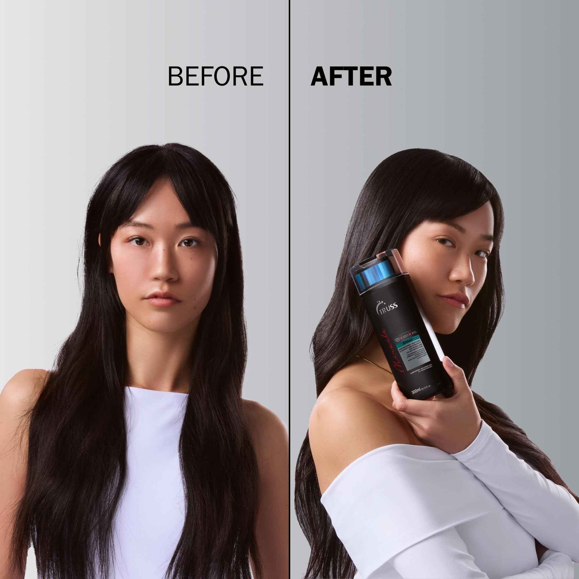 TRUSS Miracle Hair Shampoo - Anti-Aging & Color Protection Hair Shampoo for Women & Men - Formulated with Keratin & Vitamin E to Help Restore Elasticity & Shine (10.14 oz)