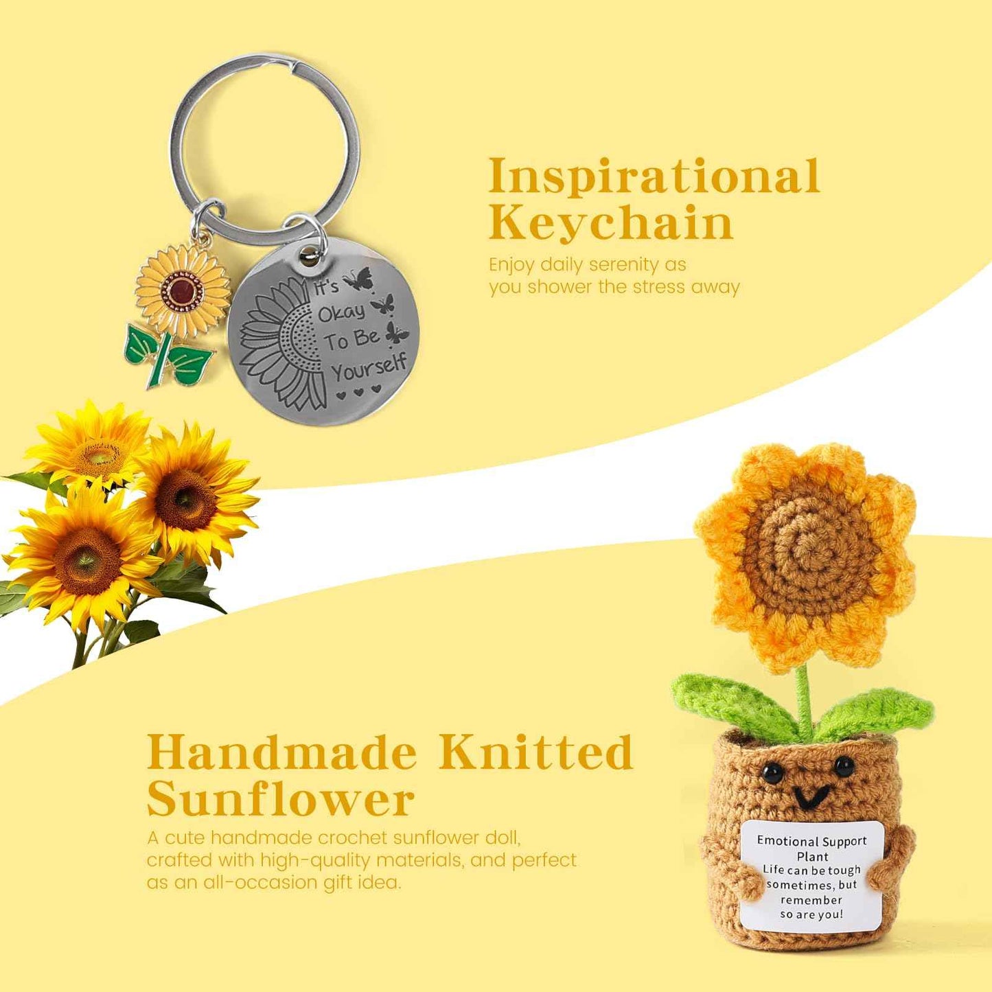 Christmas Gifts for Women, 10pcs Self-Care Package, Relaxation Spa Gift Basket for Mom Wife Grandma Daughter Friends Sister, Birthday Sunshine Gift Box Idea for Women Who Have Everything