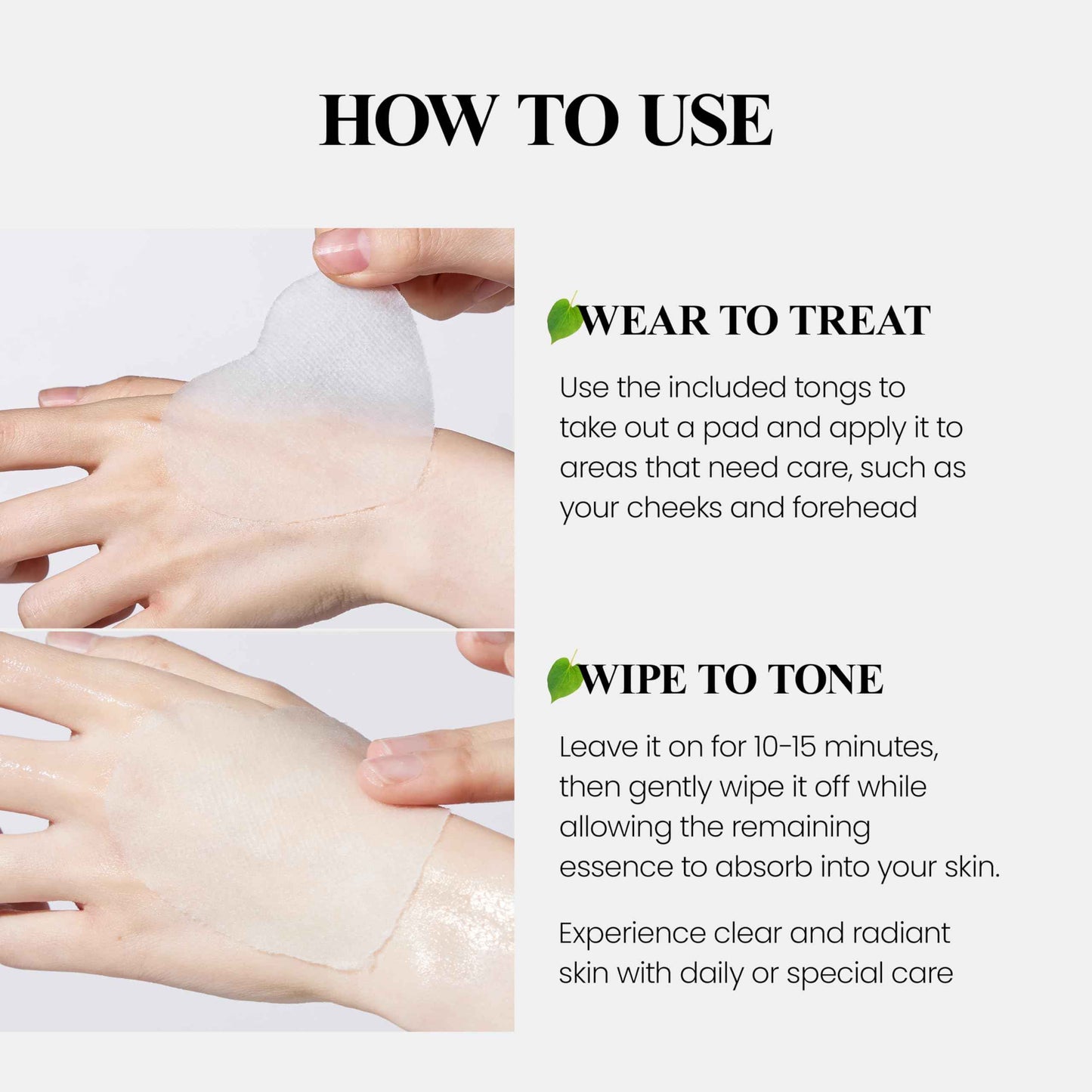 NEOGEN DERMALOGY Real Heartleaf Soothing Daily Pad, Heartleaf Toner Pad/40Pads