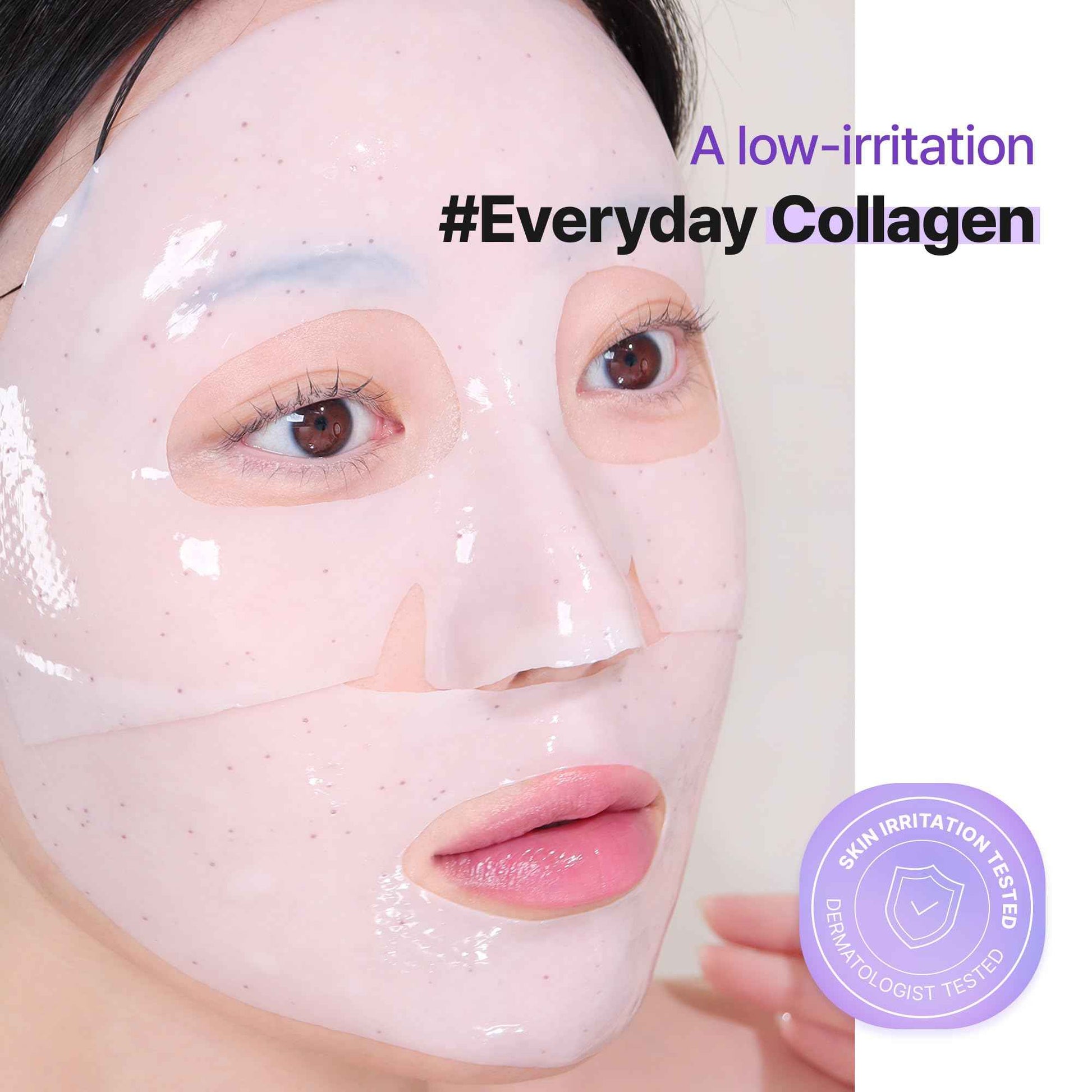 BIOHEAL BOH PROBIODERM™ Collagen Remodeling Serum Gel Mask (6ea X 34g) | Hydrogel Mask with Collagen Capsules for Firmness & Pore Refinement | Hydrating Facial Mask for Smoother Skin