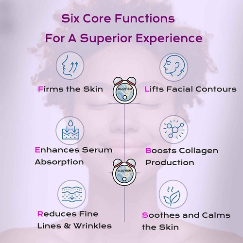 Red Light Massager for Face & Neck - Dual Light Multifunctional Anti-Wrinkle Face Lift Device - Facial Device for Skincare