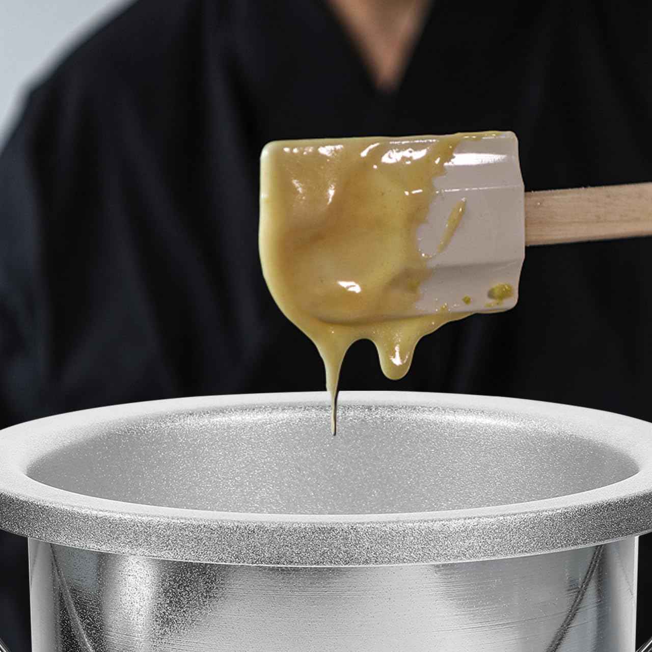 Garneck Metal Waxing Pot Liner with Lid: 600ml Waxing Warmer Replacement Inner Pot Hair Removal Machine Non-Stick Melting Bowl Insert