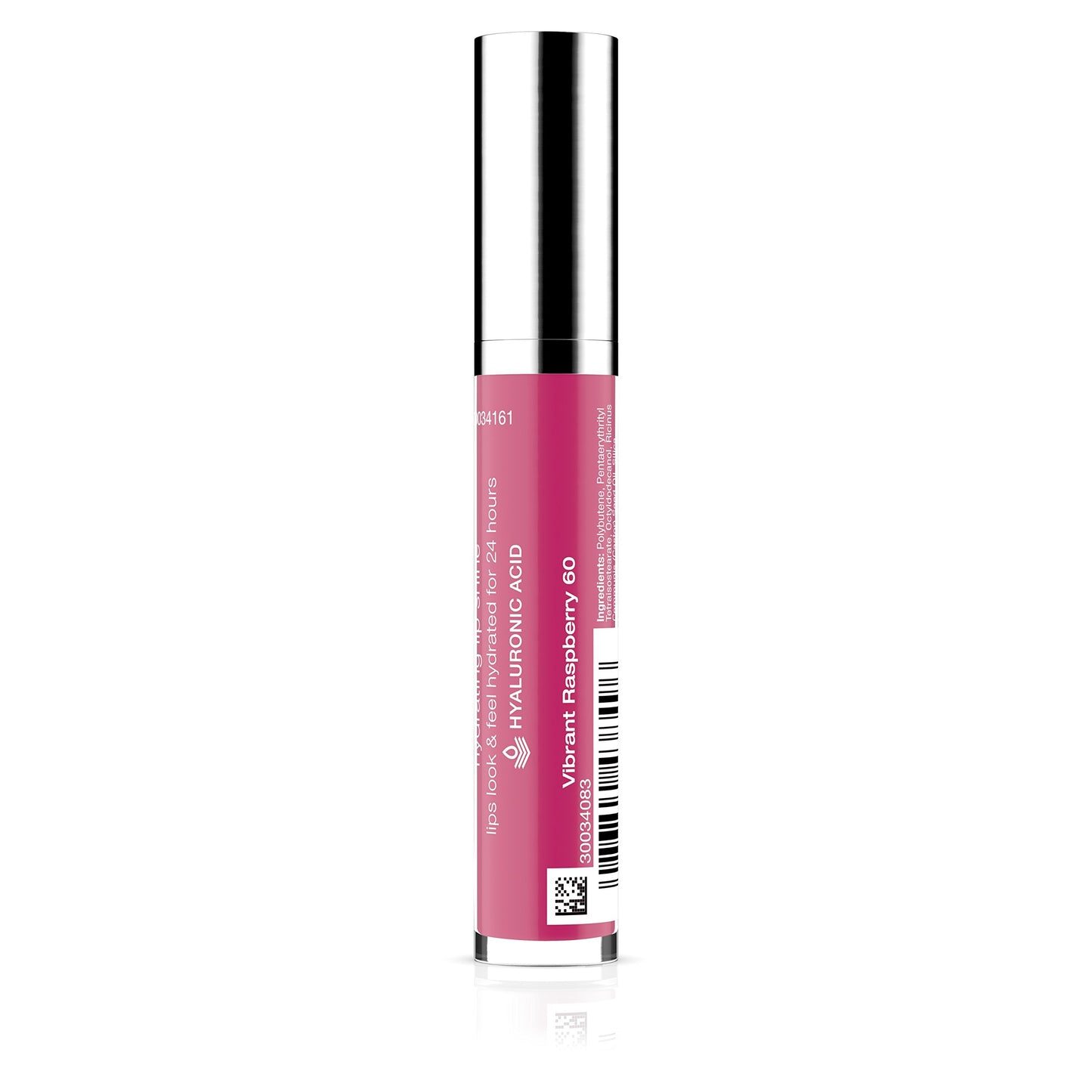 Neutrogena Hydro Boost Hydrating Lip Shine, Vibrant Raspberry 60, 0.10 Ounce