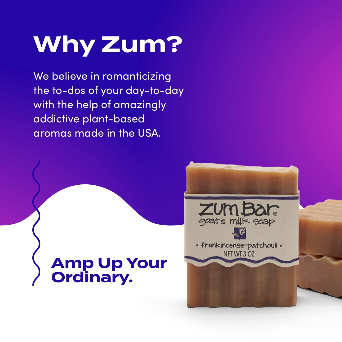 Zum Bar Goat's Milk Soap - Lavender-Lemon & Patchouli - 3 oz - 3 Pack