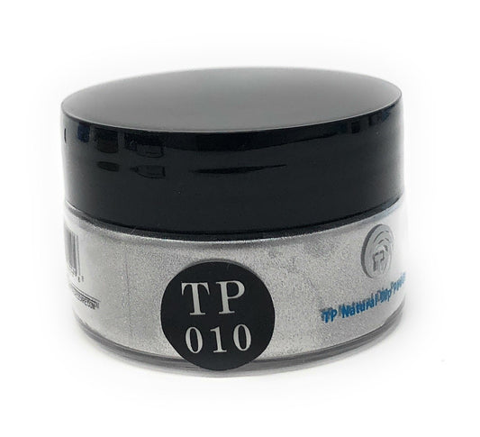 TP Dipping Powder 1 oz. Advanced polymer dip powder color (TP10 Silver)