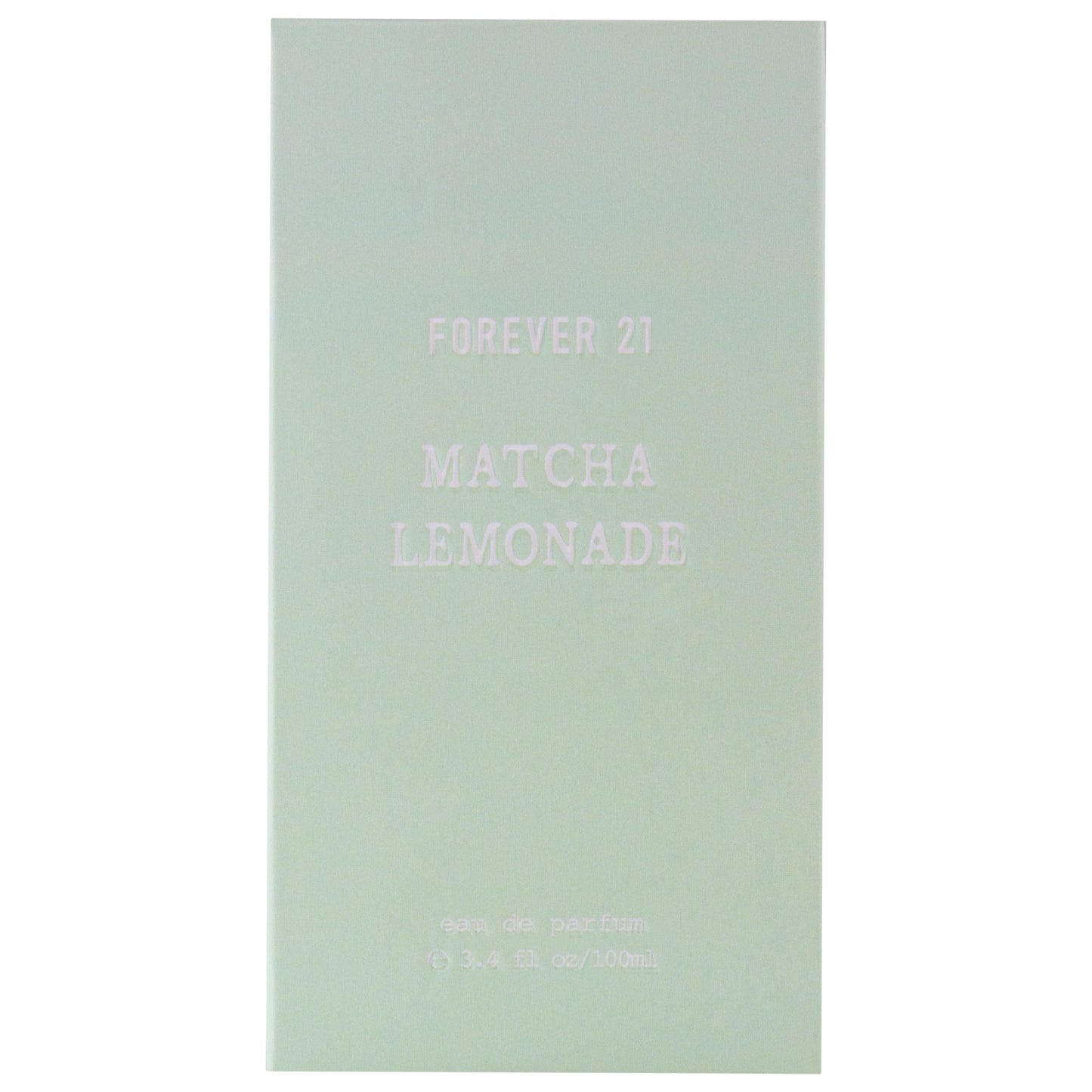 Forever 21 Matcha Lemonade Eau de Parfum, 3.4 fl. oz