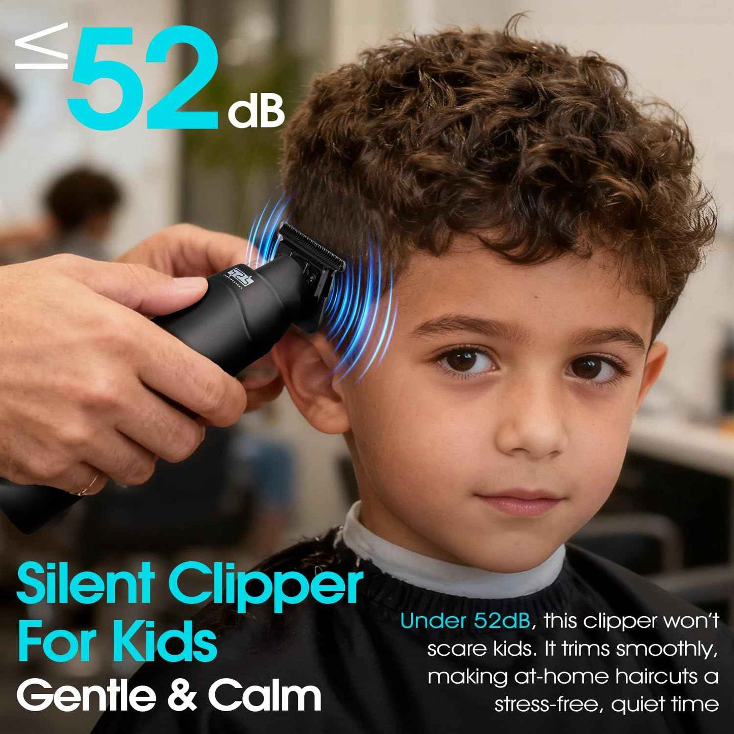 DSP Professional Hair Trimmer for Men, Beard Mustache Cordless Trimmer, Indicator Light with Charge Base, Zinc Alloy Body, Low Noise, Zero Gapped Edgers Trimmer (Black)