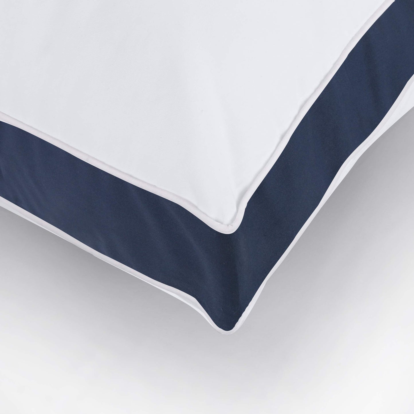 Utopia Bedding Bed Pillows for Sleeping Queen Size (Navy), Set of 2, Cooling Hotel Quality, Gusseted Pillow for Back, Stomach or Side Sleepers