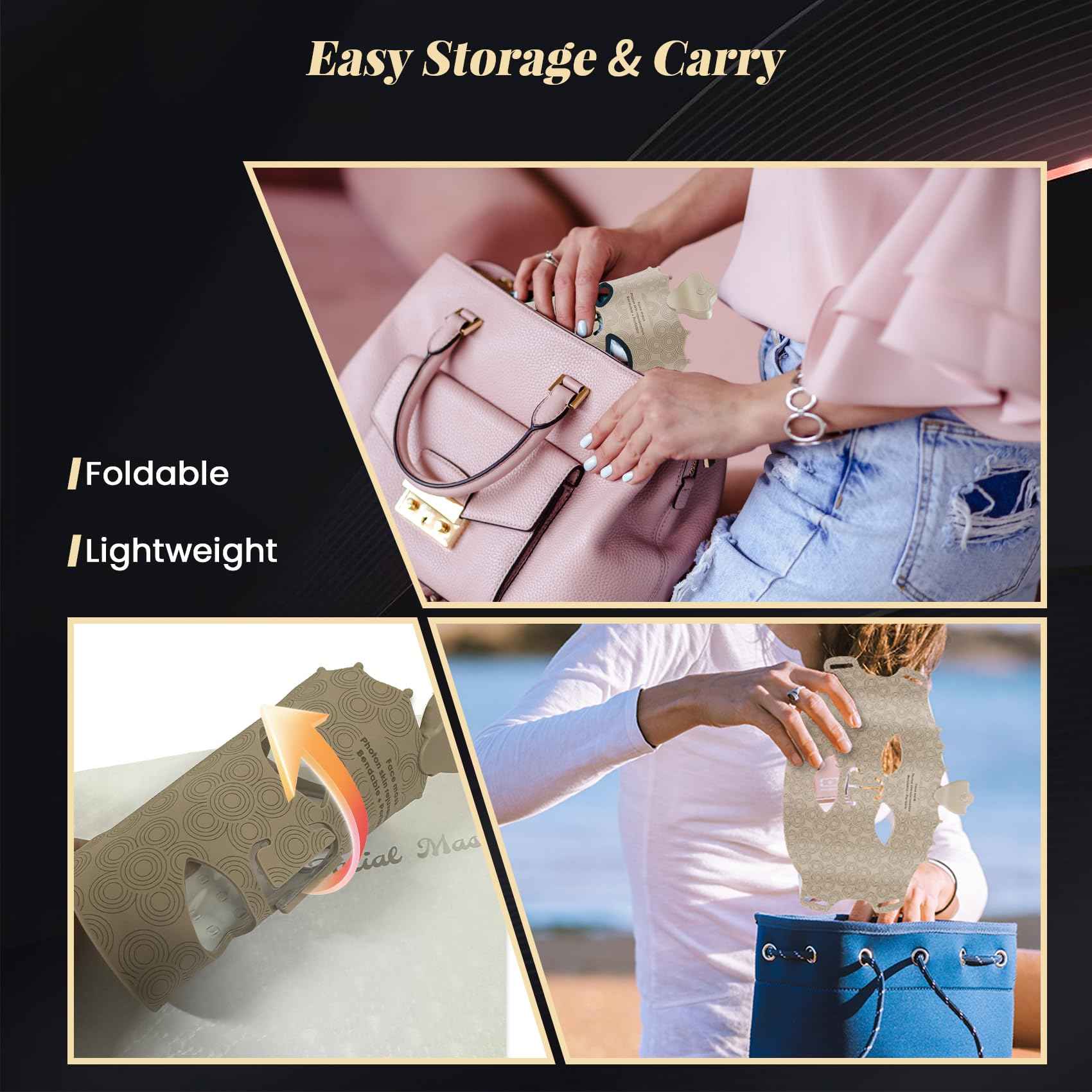 Bestechy Red Light Therapy Mask for Face, Led Face Mask Light Therapy, 7 Color Red Light Therapy Mask, Silicone Face Mask Skin Care at Home with Eye Protection Cushion for Anti Aging Wrinkles