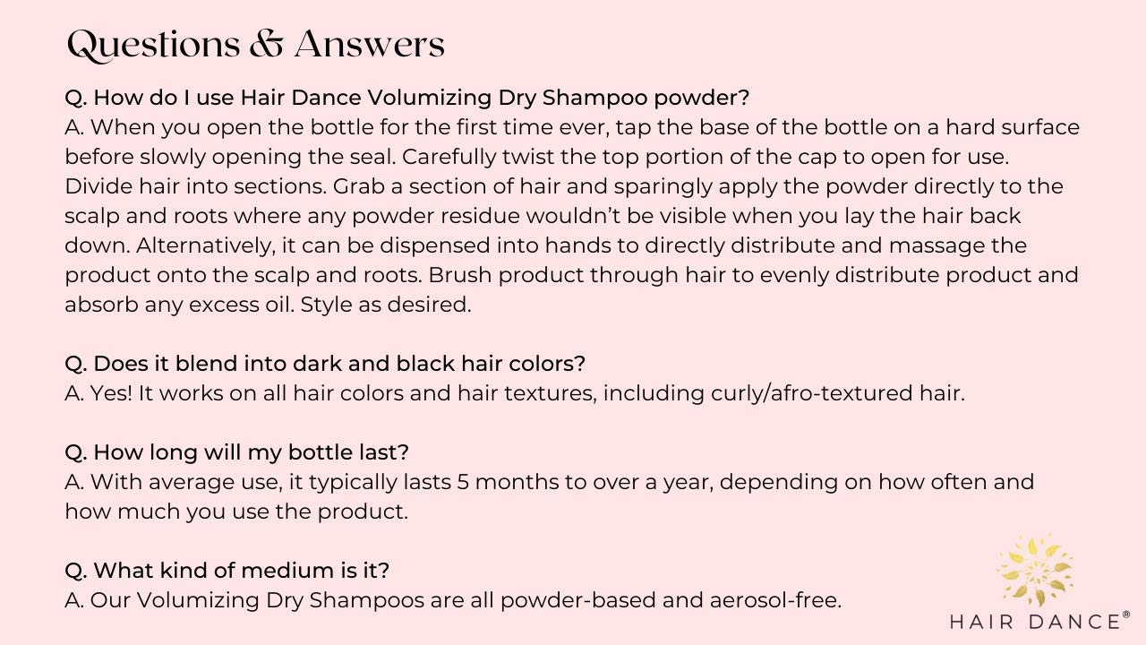 Dry Shampoo Volume Powder | Natural & Organic Ingredients | Non-Aerosol | Made in USA | Talc & Corn Free | For Blonde and Dark Hair | Lavender Oil Scented | 1 Ounce