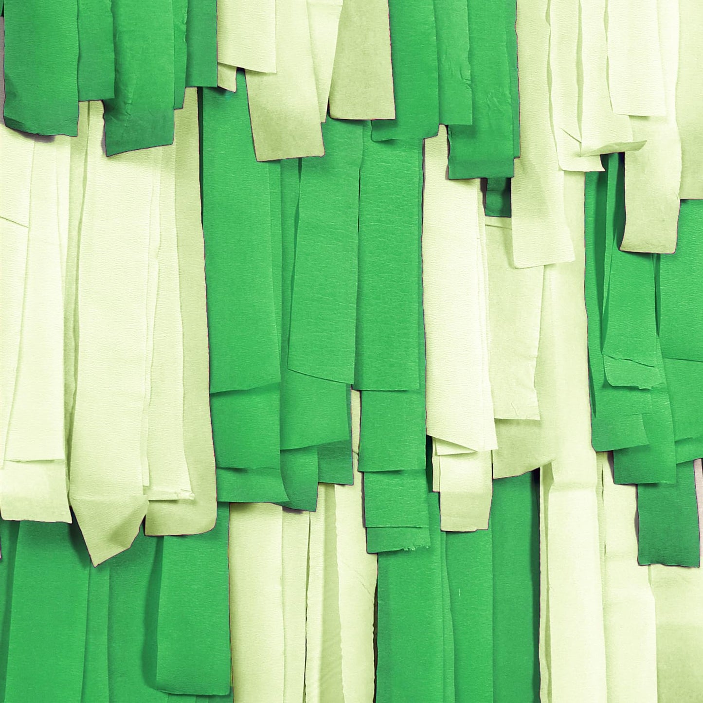 PartyWoo Crepe Paper Streamers 6 Rolls 492ft, Pack of Grass Green and Pale Olive Crepe Paper Streamer, Crepe Paper Birthday Decorations, Party Decorations, Wedding Decorations (1.8 in x 82 Ft/Roll)