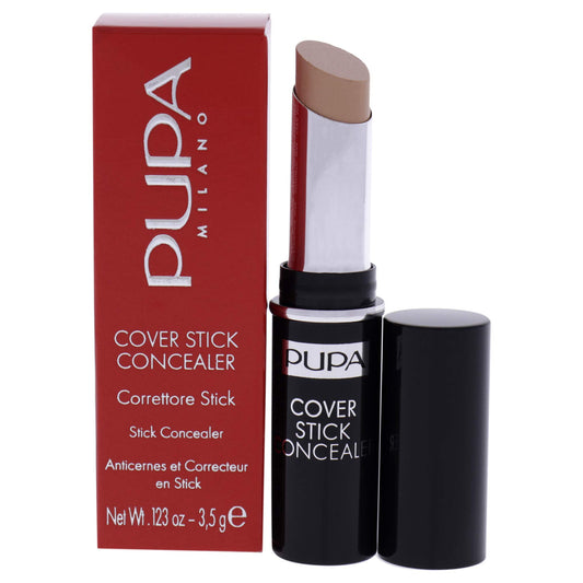 PUPA Milano Cover Stick Concealer - For Normal To Combination-Oily Skin - Seamlessly Covers And Corrects Imperfections Or Dark Circles - Provides Medium To Full Coverage - 003 Dark Beige - 0.123 Oz