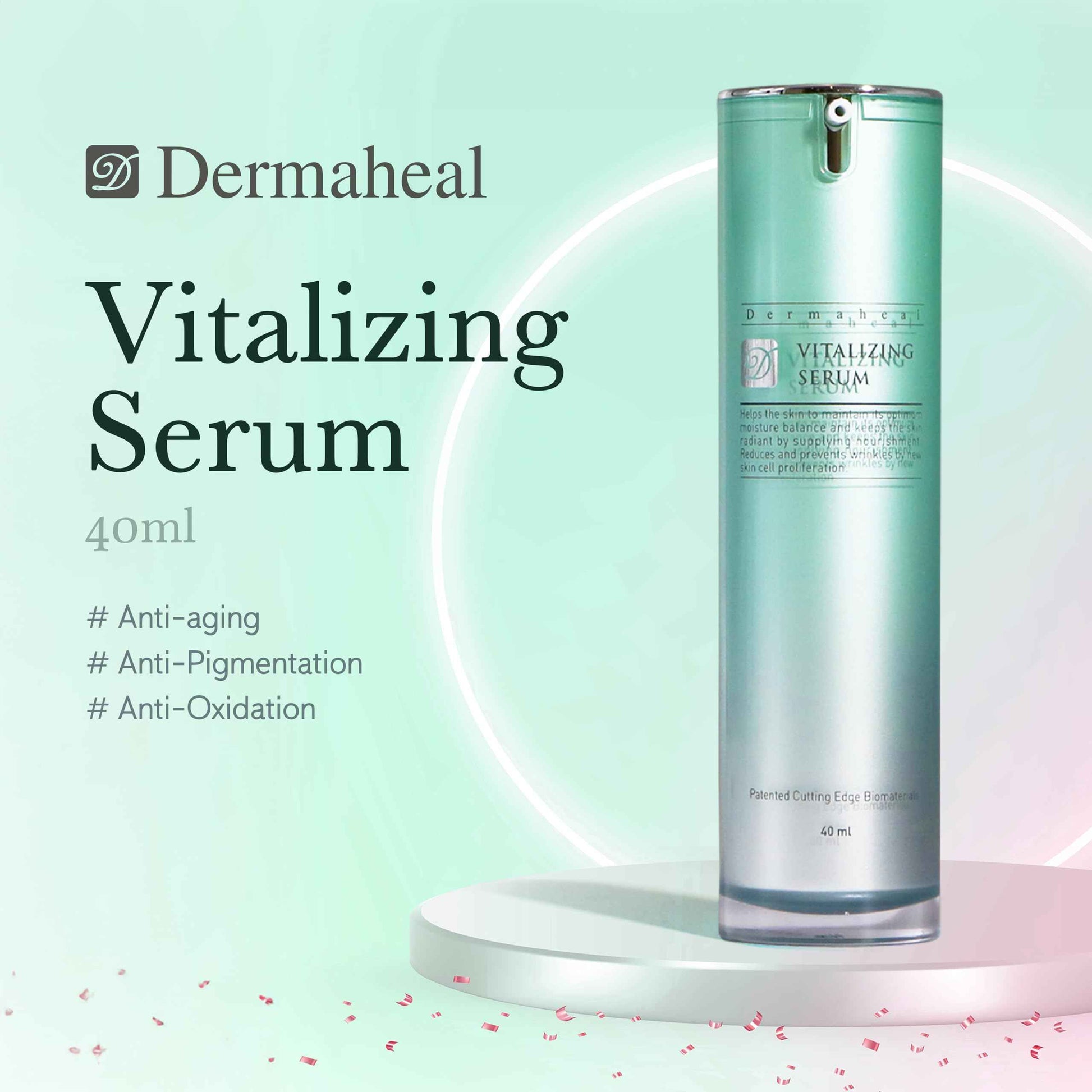 Dermaheal Vitallizing Serum, Korea Skin Care Brand, Made In Korea, (40g/1.3 fl oz)