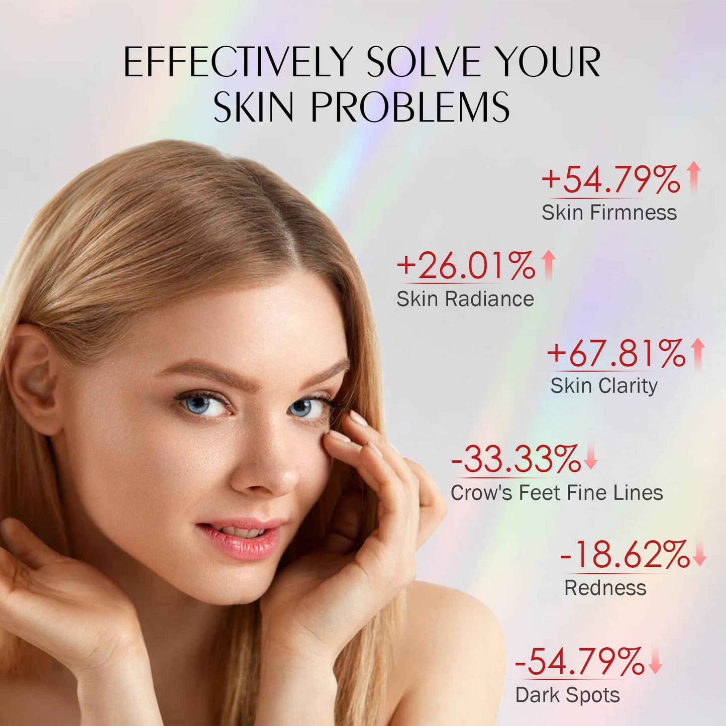 Red Light Mask for Face, Silicone Soft LED Face Mask with Remote, 660nm & 850nm Red Light Mask with Timing Function, Reduced Wrinkles, Anti-Aging, at Home (White)