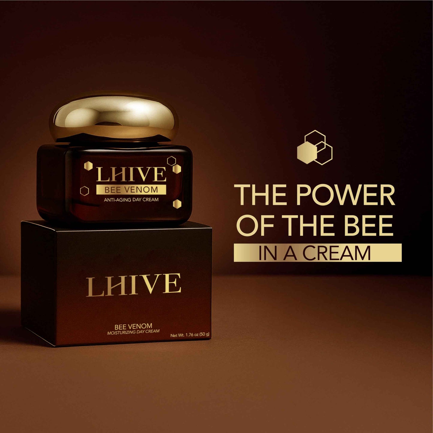 Bee Venom Cream l Anti Aging Face Moisturizer with Manuka Honey & Aloe Vera l Bee Venom Skin Treatment l Hydrating Firming Moisturizer for Women l Day & Night Skin Care l 1.7 oz