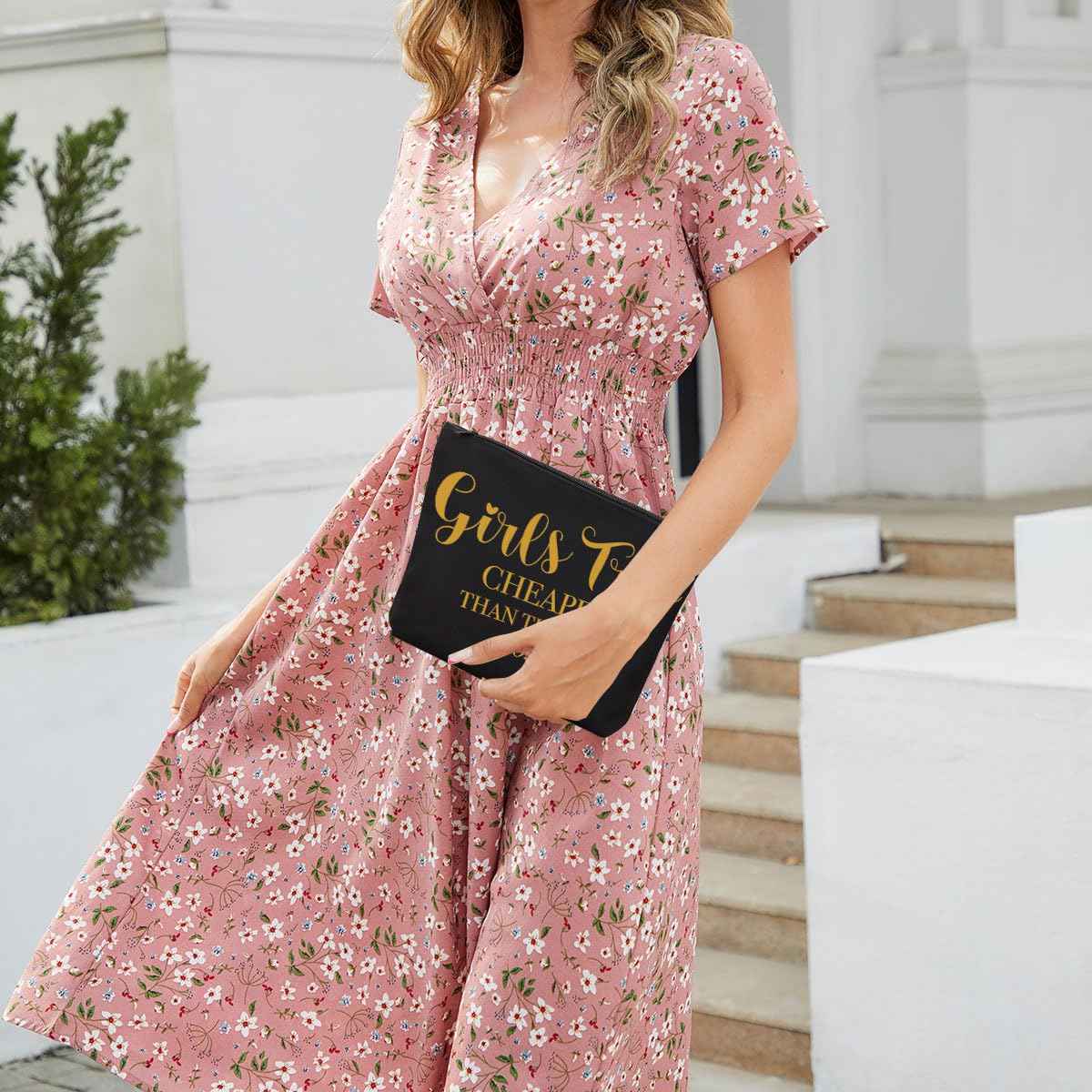 Weekender Bag Bachelorette Party Makeup Bag Girls Trip Gifts Favors Friendship Gifts for Women Friends Sister Besties Birthday Bridal Shower Wedding Engagement Party - Girls' Trip Cheaper 2024