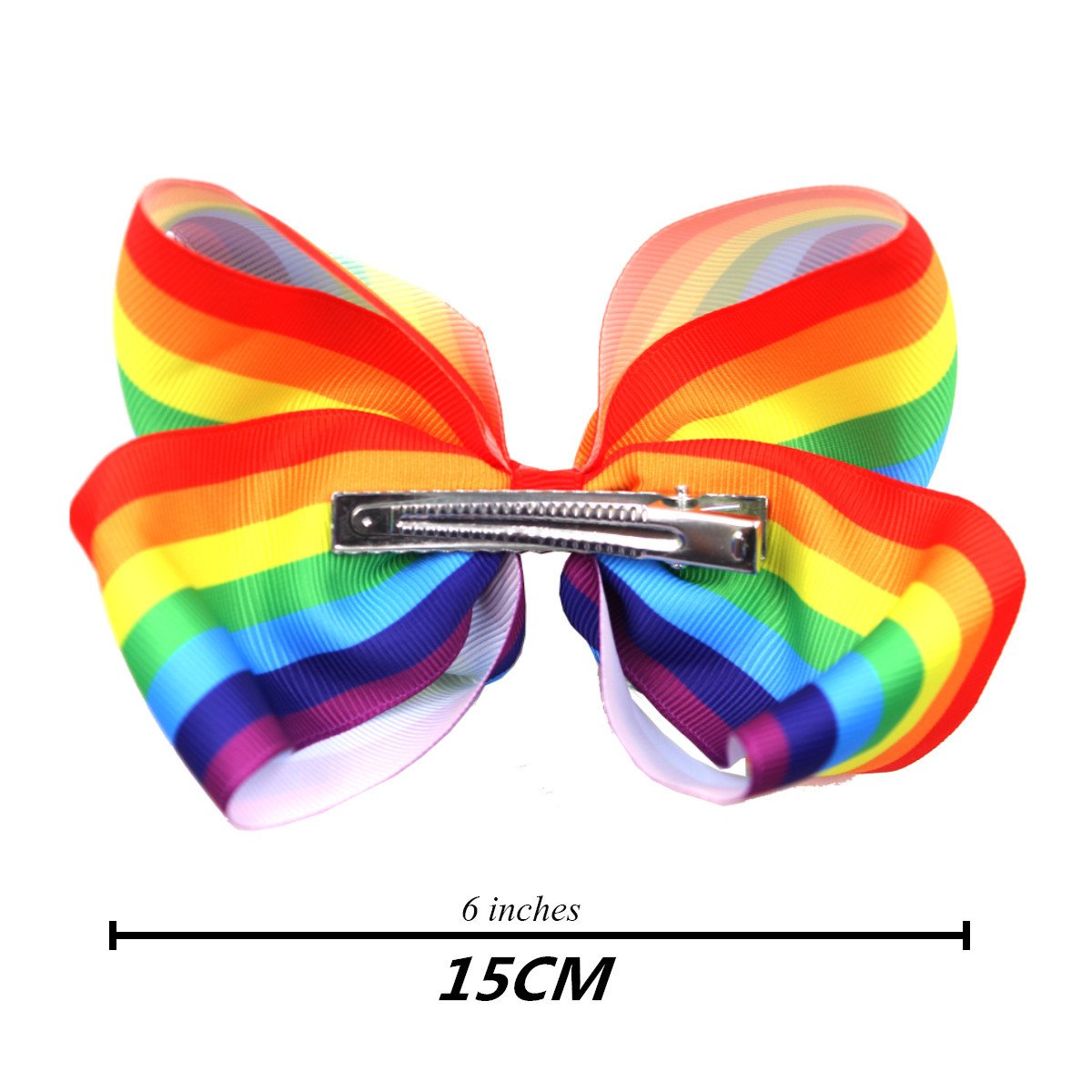 Rainbow Hair Clips Hair Bow for Women Girls Rainbow Hair Accessories Pride Day Hair Accessories TSFJ53 (Rainbow Set 1)