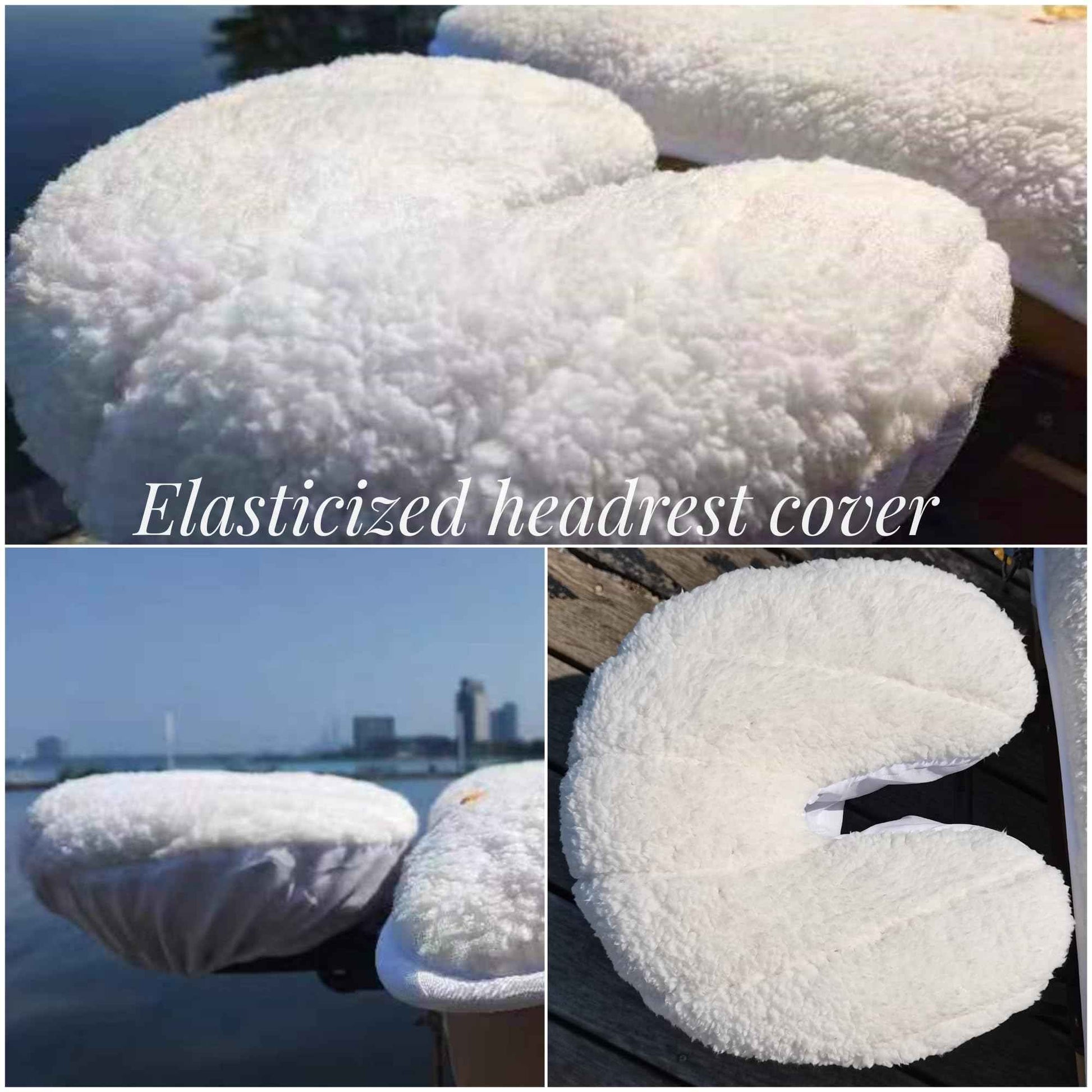 Fleece Massage Tables Cover Set 31"x72", Cozy Quilted Massage Bed Topper, Includes Pad & Face Cradle Cover, Natural, Hypoallergenic, Skin-friendly – Ideal for Spa, Physical Therapy, Home Massage