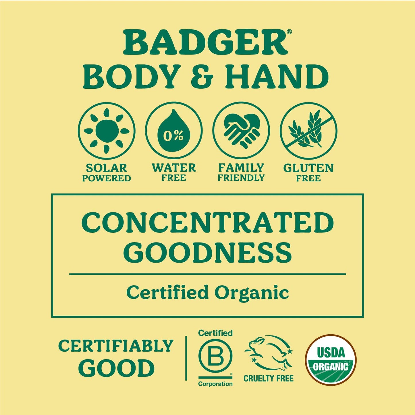 Badger - Hardworking Hands Healing Balm, Aloe Vera & Wintergreen, Working Hand Balm, Balm, for Dry Hands, Hand Moisturizer Balm, Certified Organic Hand Balm, Hand Repair Balm, 0.75 oz (2 Pack)