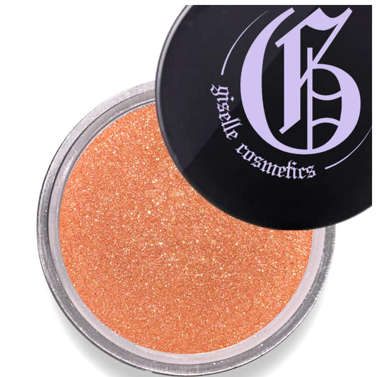 Giselle Cosmetics Loose Powder Organic Mineral Eyeshadow - Rose Tangerine