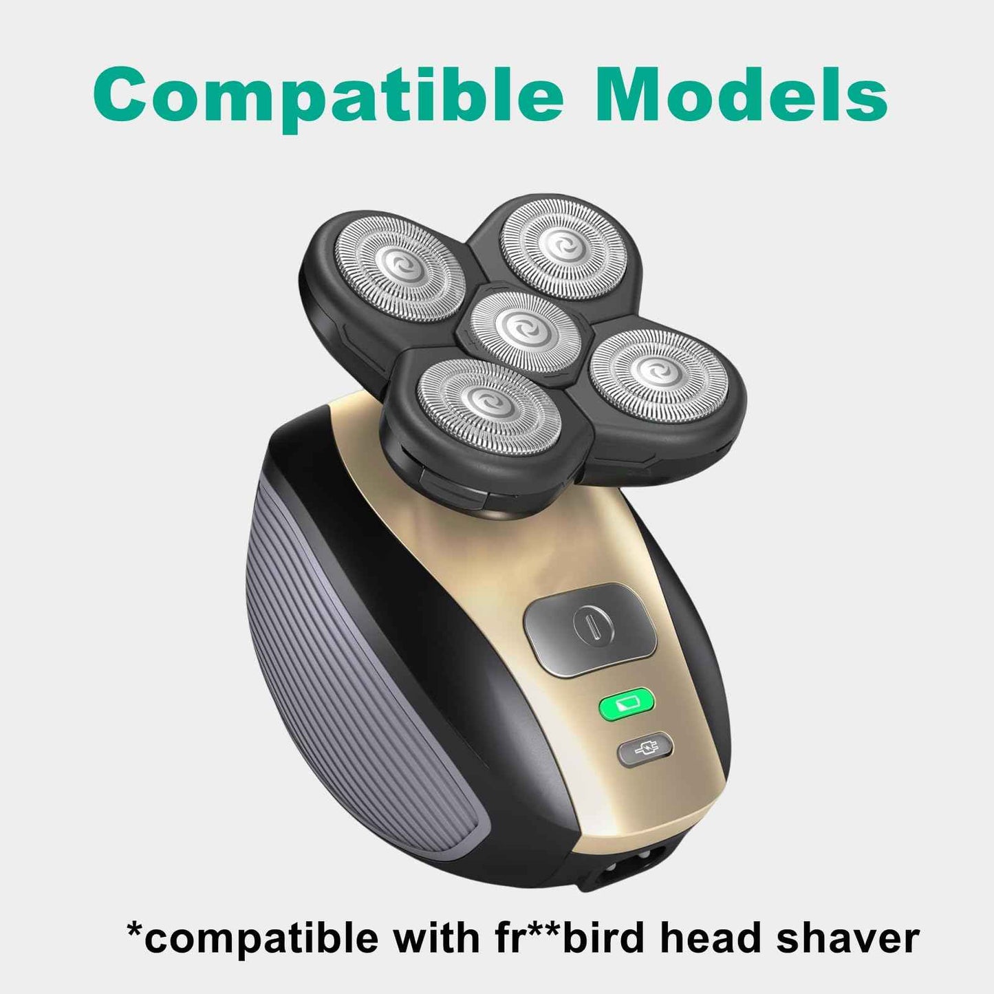 MagiciansBox Compatible with Freebird Shaver Charger,5V USB Charging Cable Compatible with Freebird Head Shaver and Freedom Grooming Charger Cord,with Clean Brush,3.3FT.