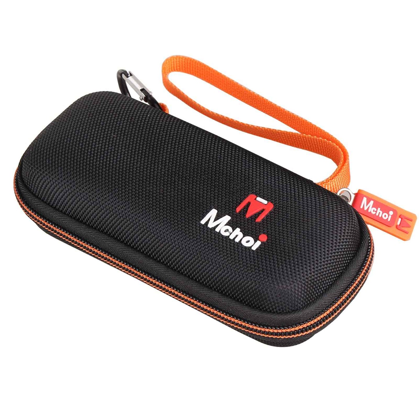 Mchoi Hard Carrying Case Fits for Gillette Fusion5 Men’s Razor & Proglide Shield Men's Razor, Case Only (Black, Orange)