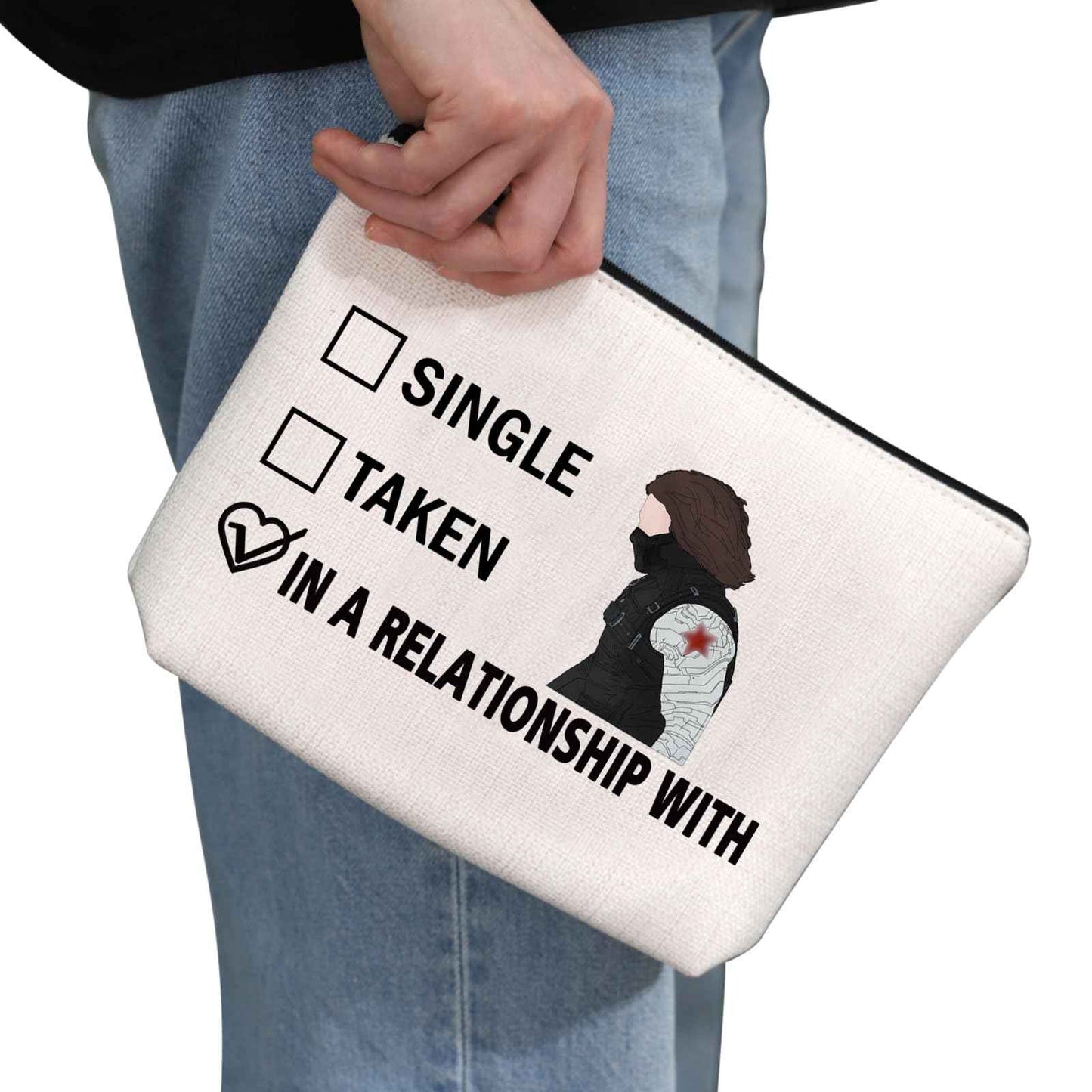 G2TUP Soldier Inspired Gift Dating B Makeup Bag Soldier Cosmetic Bag Fan Club Gift