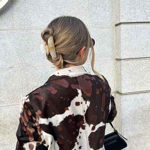 Christmas Gifts for Grandkids Teens - Initial Cute Hair Clips, Hair Claw Clips, Fashion Glitter Claw Clips Durable Hair Clips, Birthday Christmas Gifts for Women Teens Grandkids - Letter A