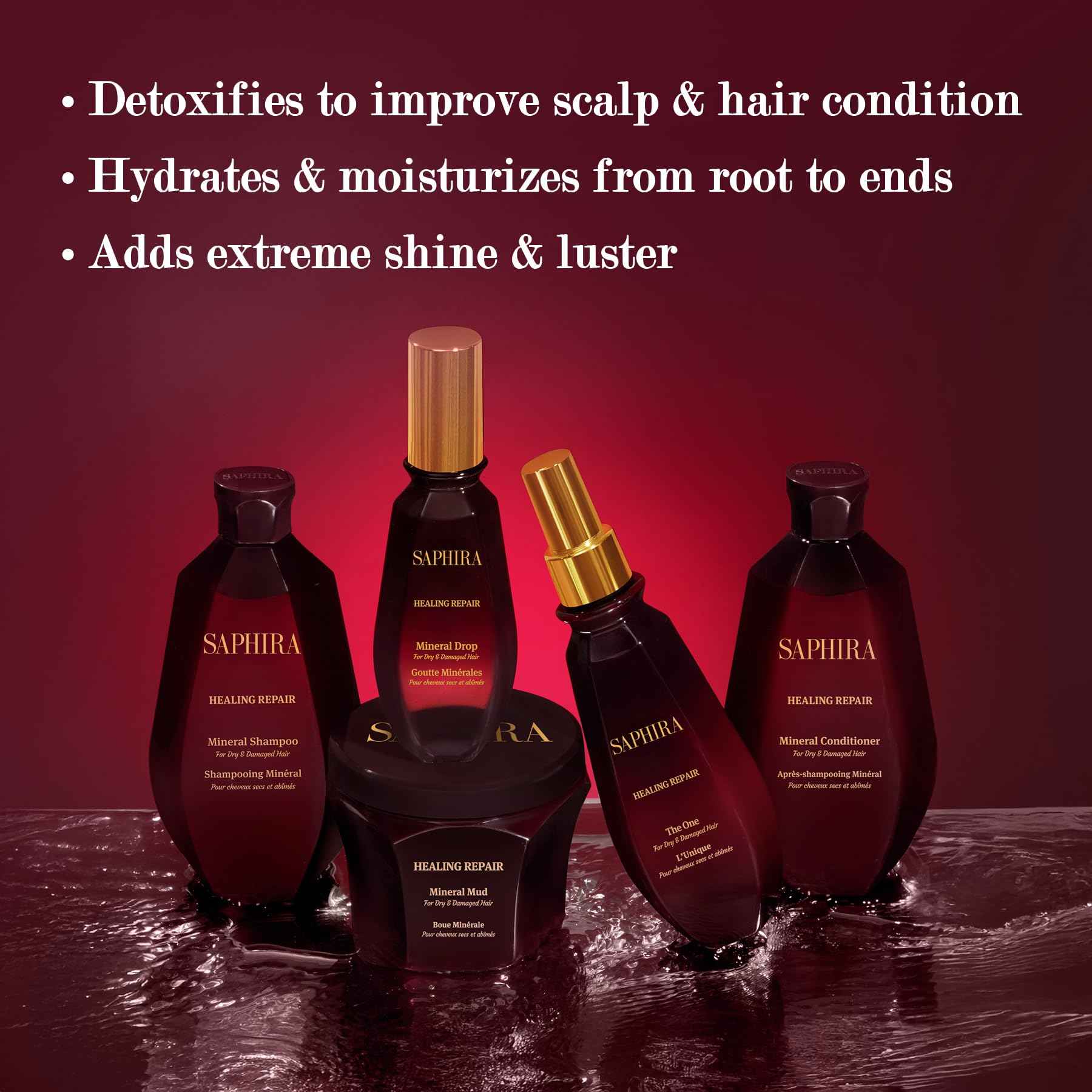 Saphira Healing Repair Mineral Mud 3oz / 90ml