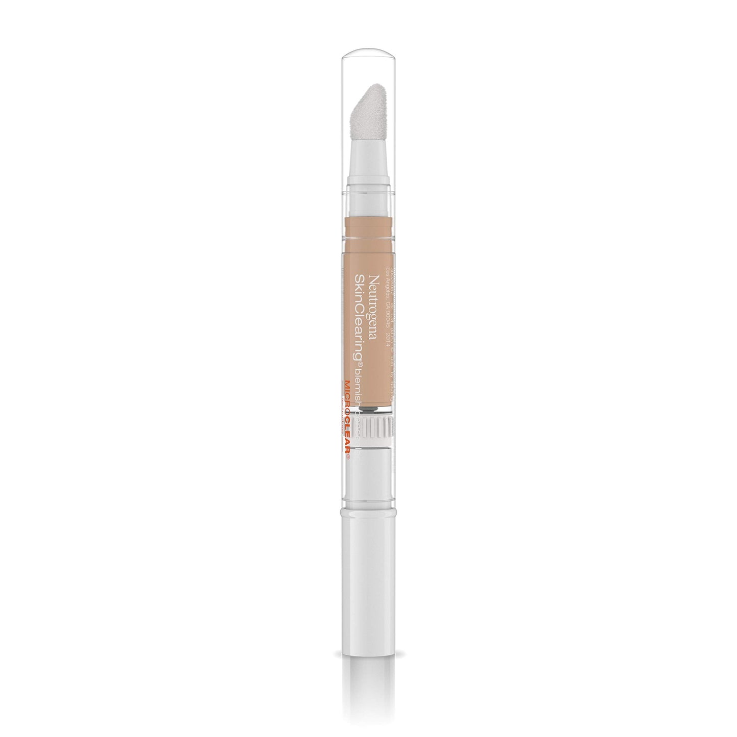 Neutrogena SkinClearing Blemish Concealer Face Makeup with Salicylic Acid Acne Medicine, Non-Comedogenic and Oil-Free Concealer Helps Cover, Treat & Prevent Breakouts, Light 10,.05 oz