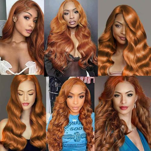 Brown Bundles Human Hair #30 Body Wave Bundles 12 14 16 inch Light Brown Body Wave Human Hair Bundle 150g