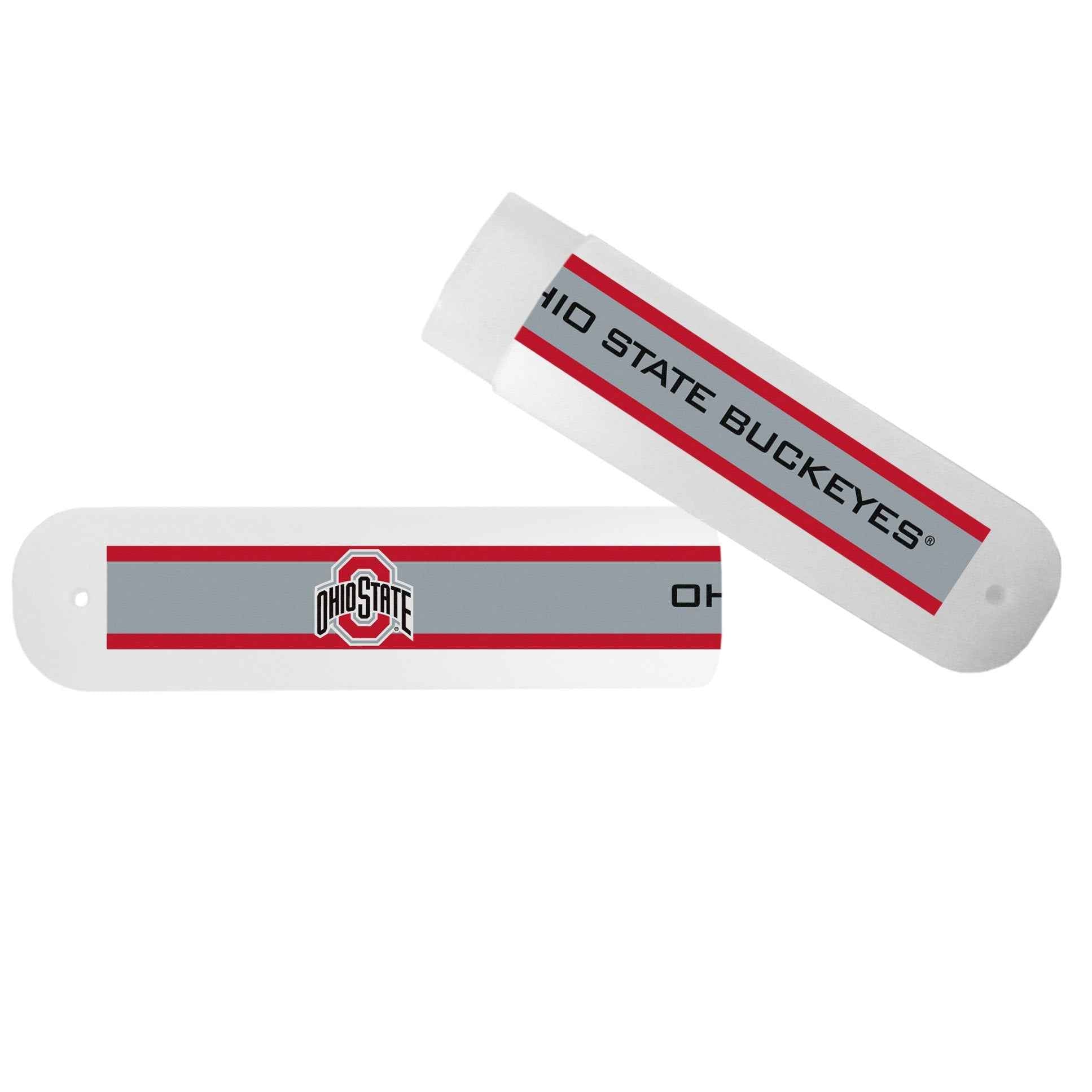 Siskiyou Sports NCAA Ohio State Buckeyes Unisex Travel Set Toothbrush and Travel Case, White, One Size
