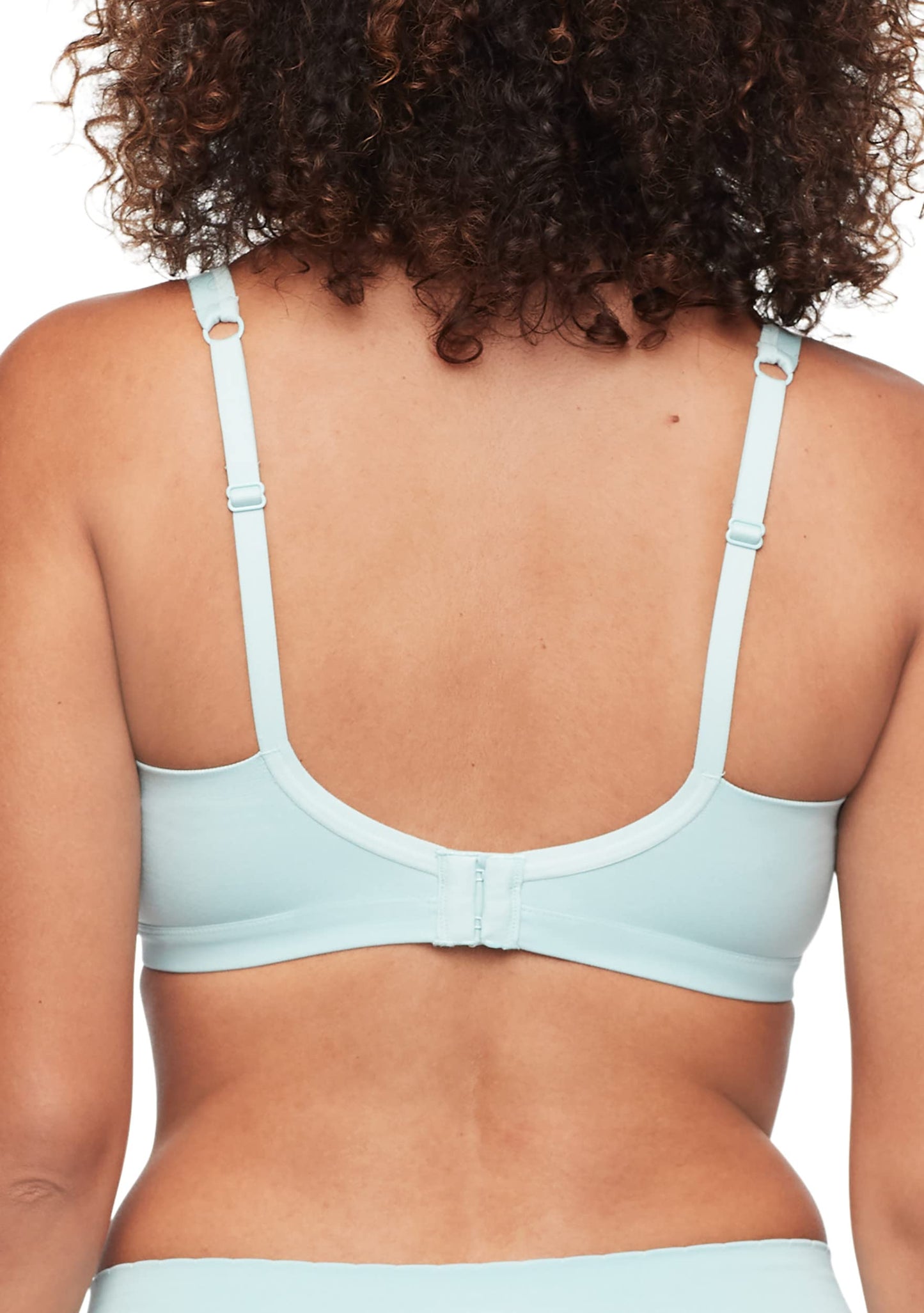 Warner's Women's Easy Does It Underarm-Smoothing with Seamless Stretch Wireless Lightly Lined Comfort Bra RM3911A, Canal Blue