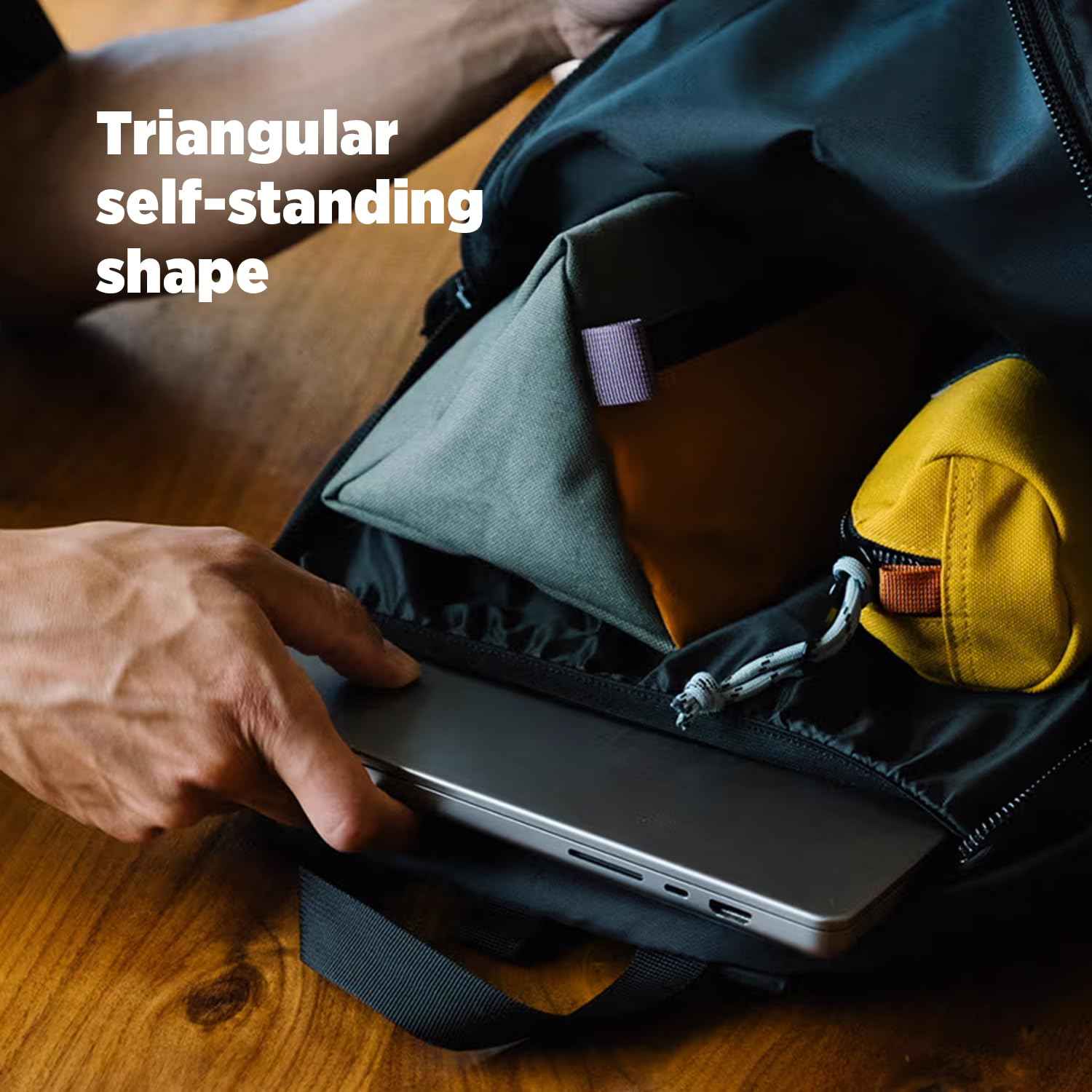 Topo Designs Dopp Kit, Stone Blue/Ash Green, Carry-On 20-Inch