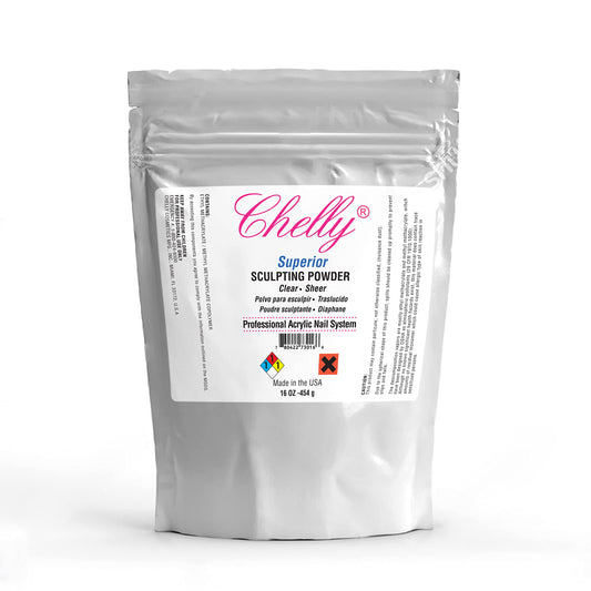 YSSER Chelly Superior Sculpting Powder Clear Blush Pink Medium Pink 16 oz