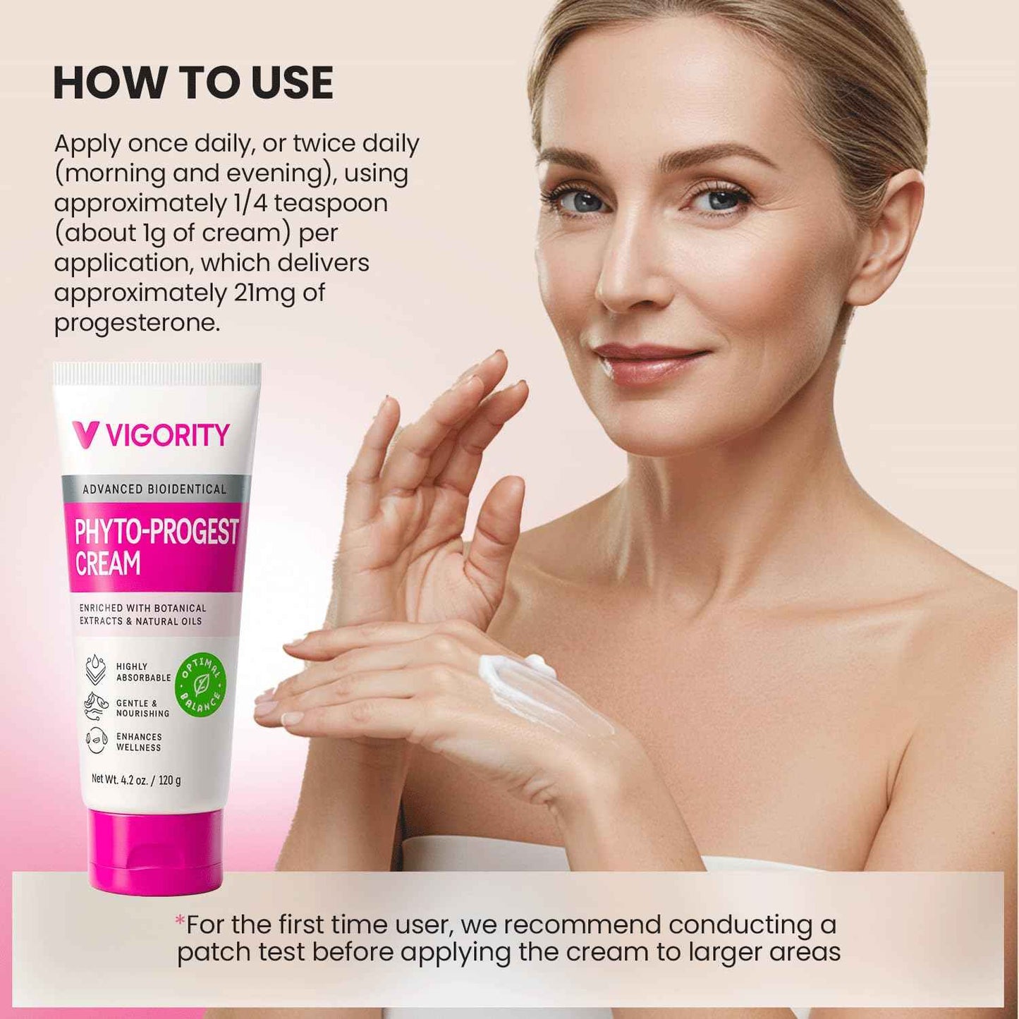 Vigority Phyto-Pro Cream for Women – Botanical Balance & Hydration Support – Gentle, Nourishing, and Fast-Absorbing Formula